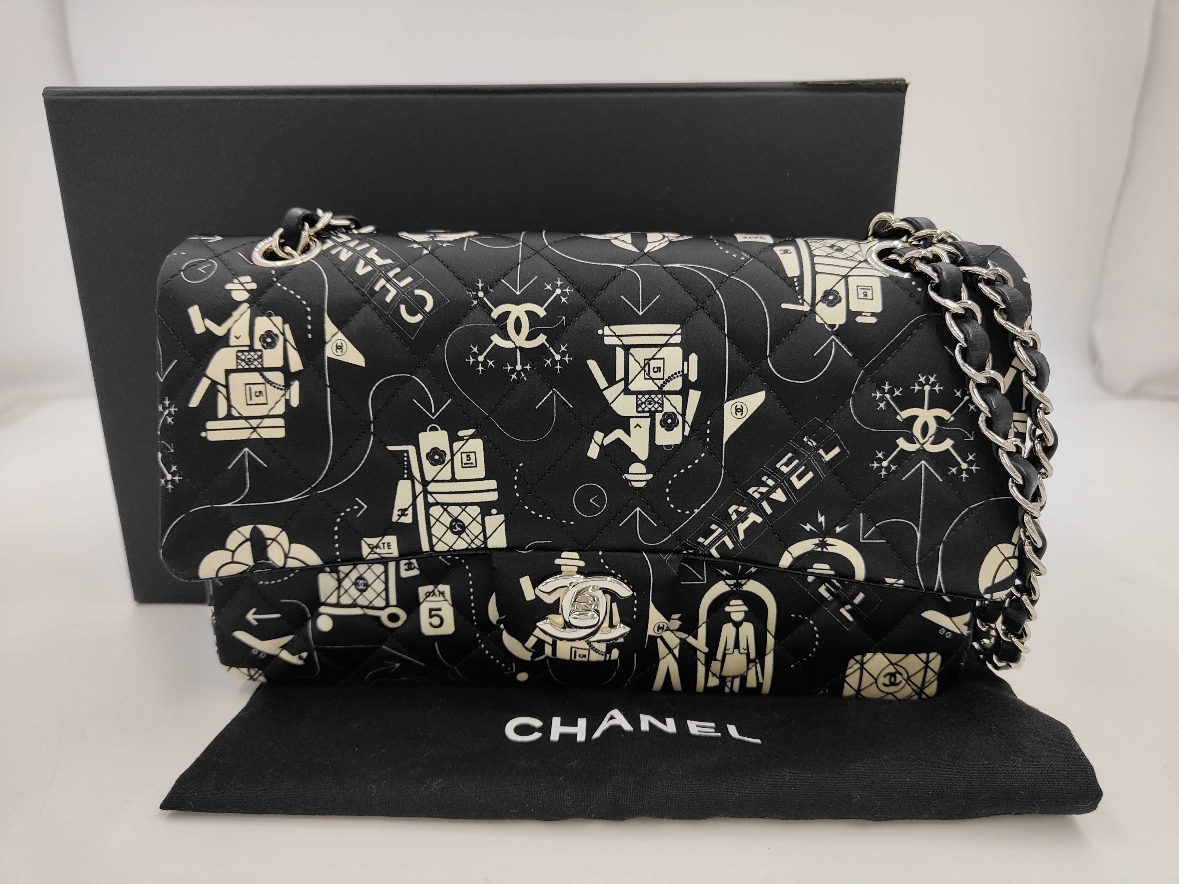 Airline Double Flap Handbag