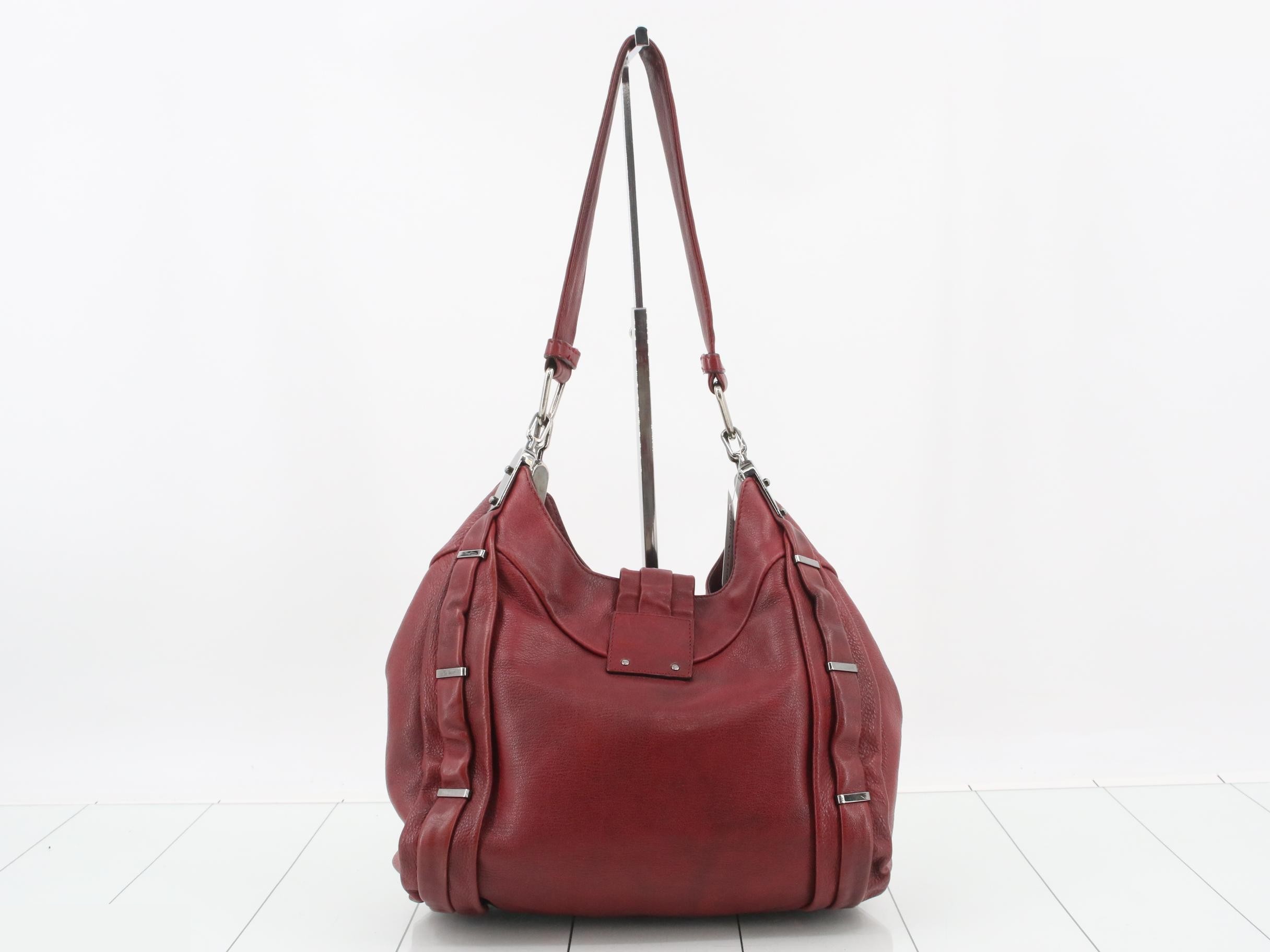 One-shoulder bag with stone hardware — view 2