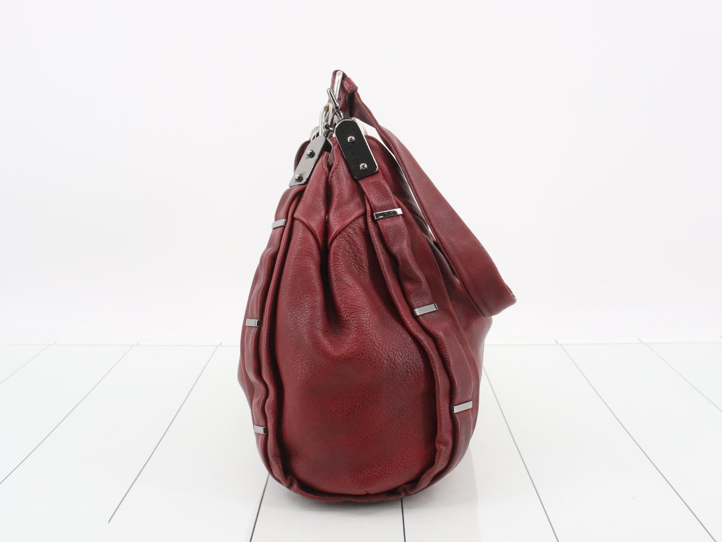 One-shoulder bag with stone hardware — view 4