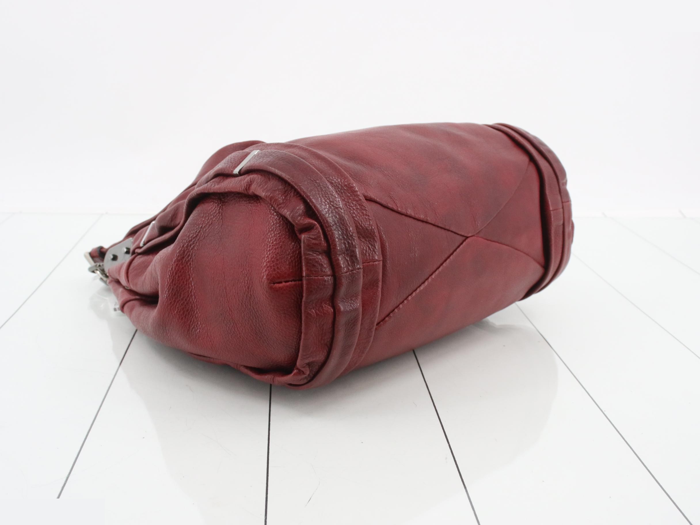 One-shoulder bag with stone hardware — view 5