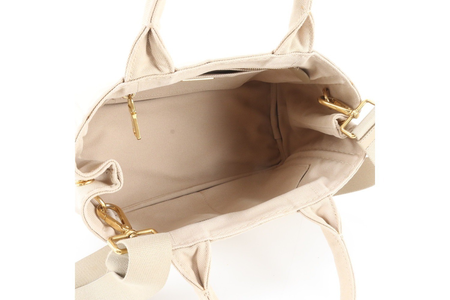 Canapa Triangle Logo Leather 2-Way Shoulder Bag — view 7