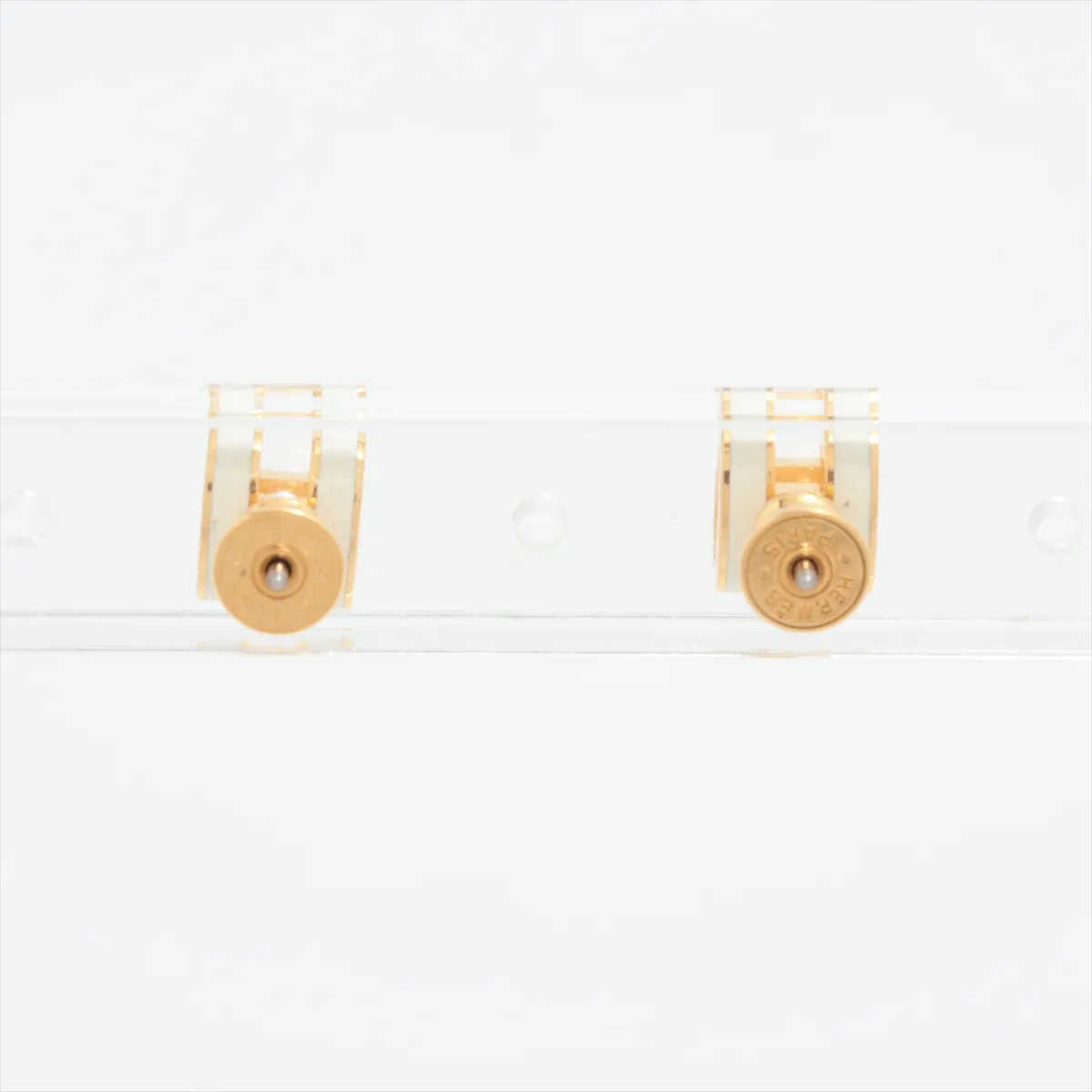 Mini Pop H ST0260 Earrings (for both ears) GP Gold — view 3
