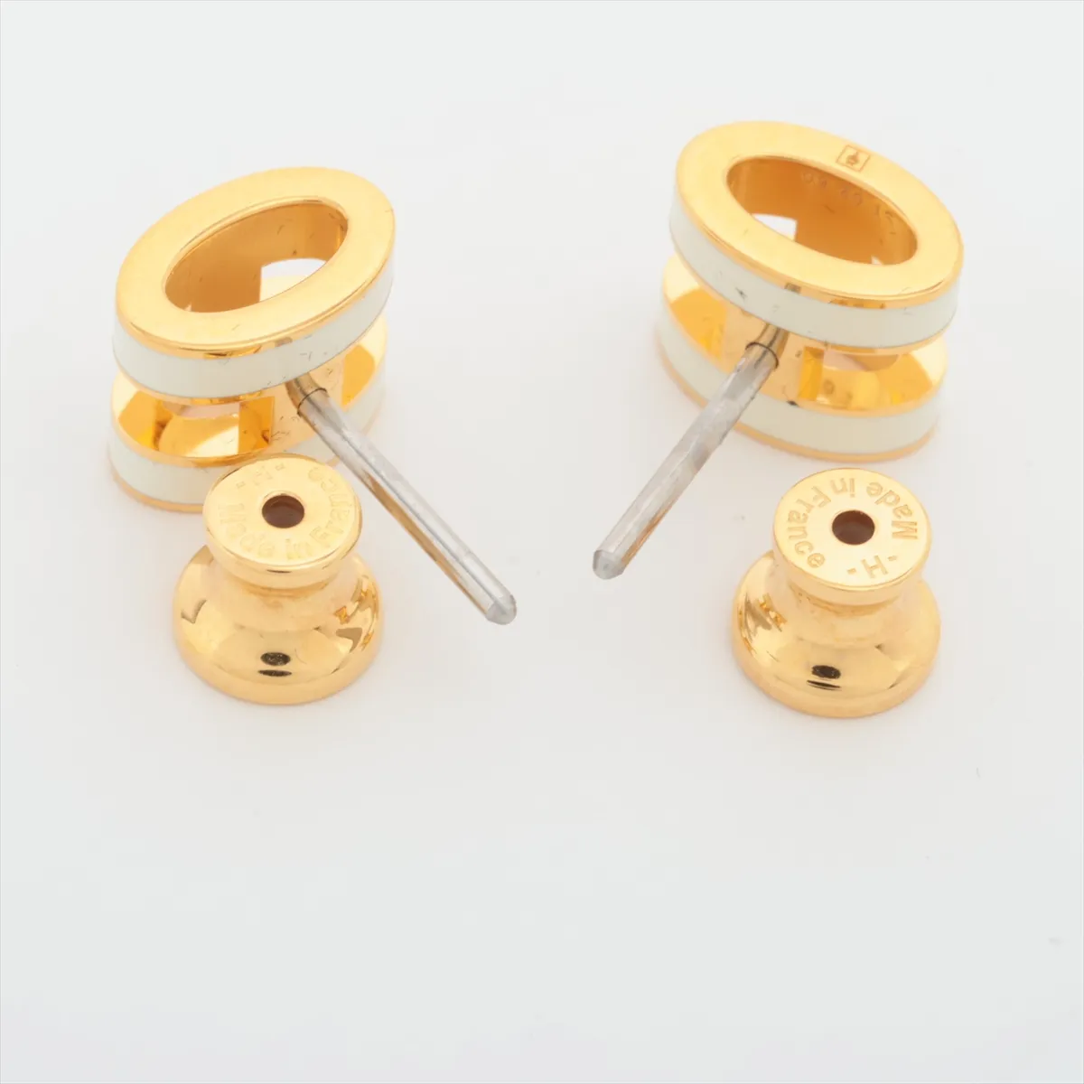 Mini Pop H ST0260 Earrings (for both ears) GP Gold — view 4