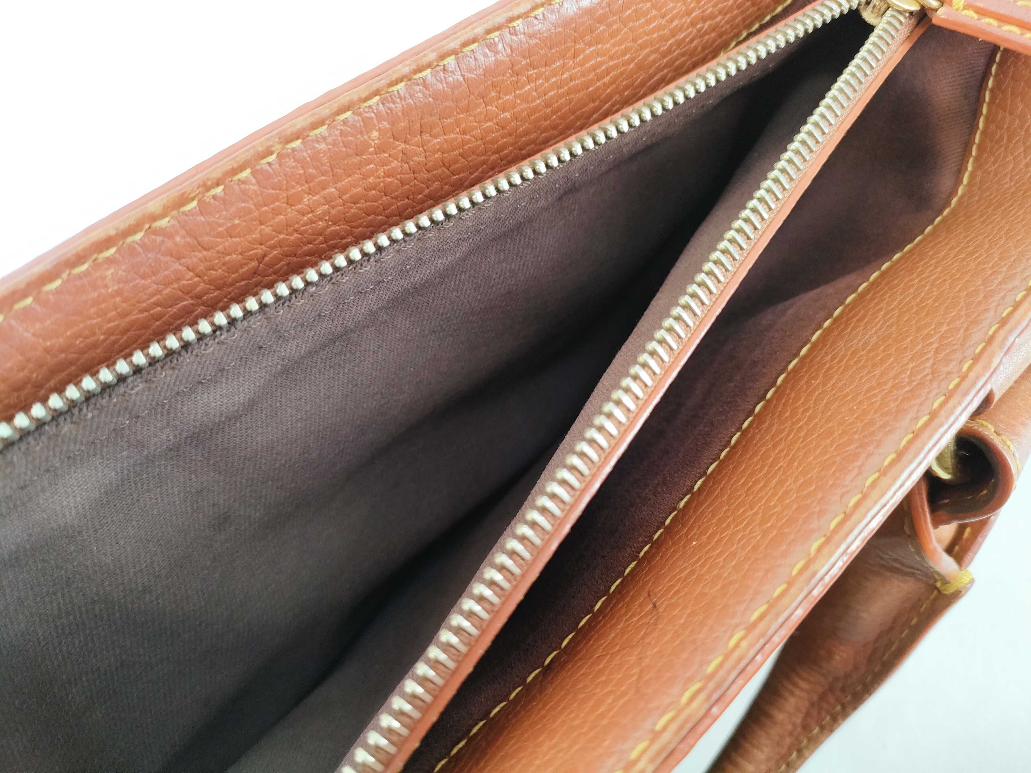 Boogie Bag Triomphe Denim Leather Handbag — view 12