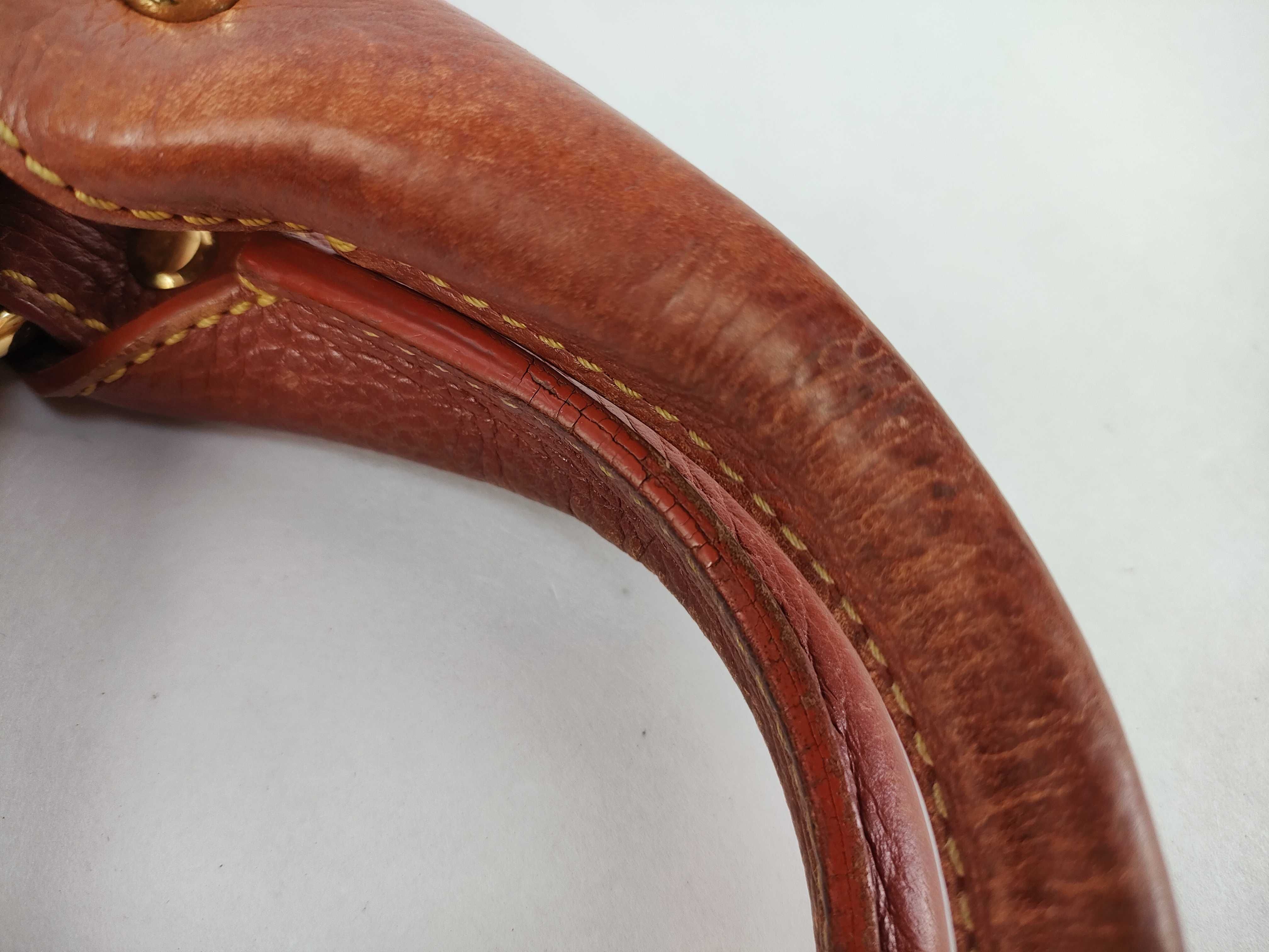 Boogie Bag Triomphe Denim Leather Handbag — view 4