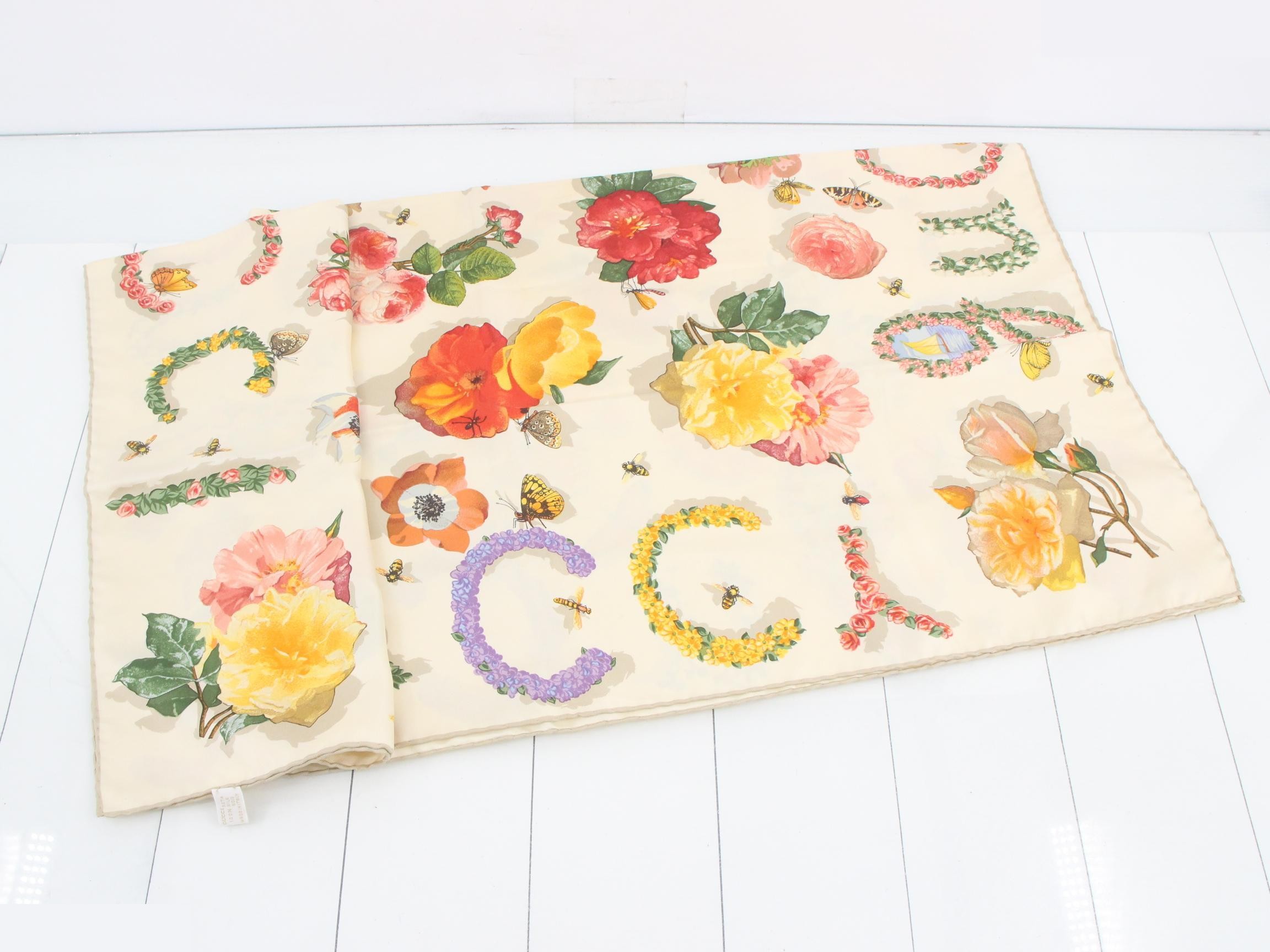 Floral scarf — view 3