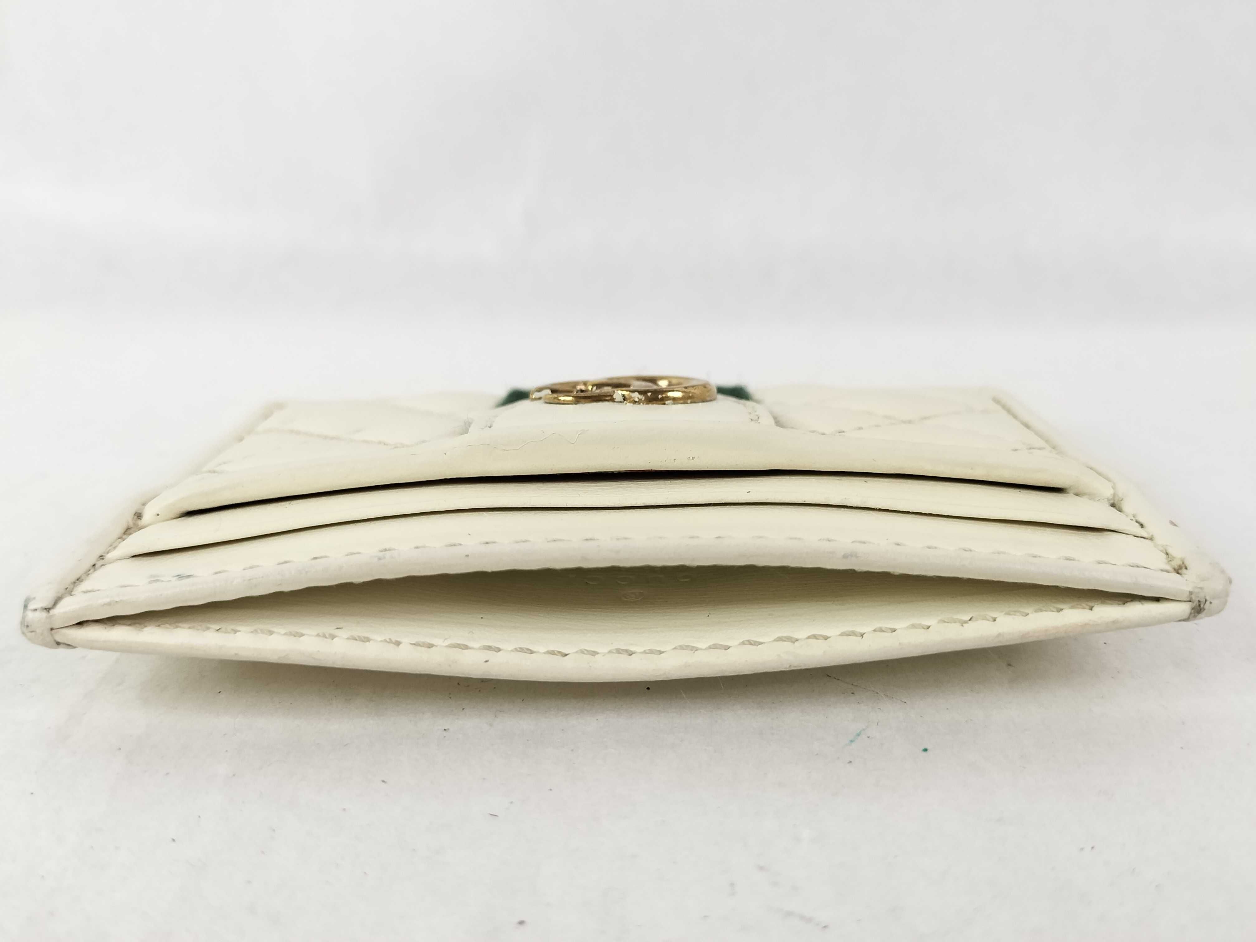 GG Ophidia Ivory Card Wallet - Card Case — view 6