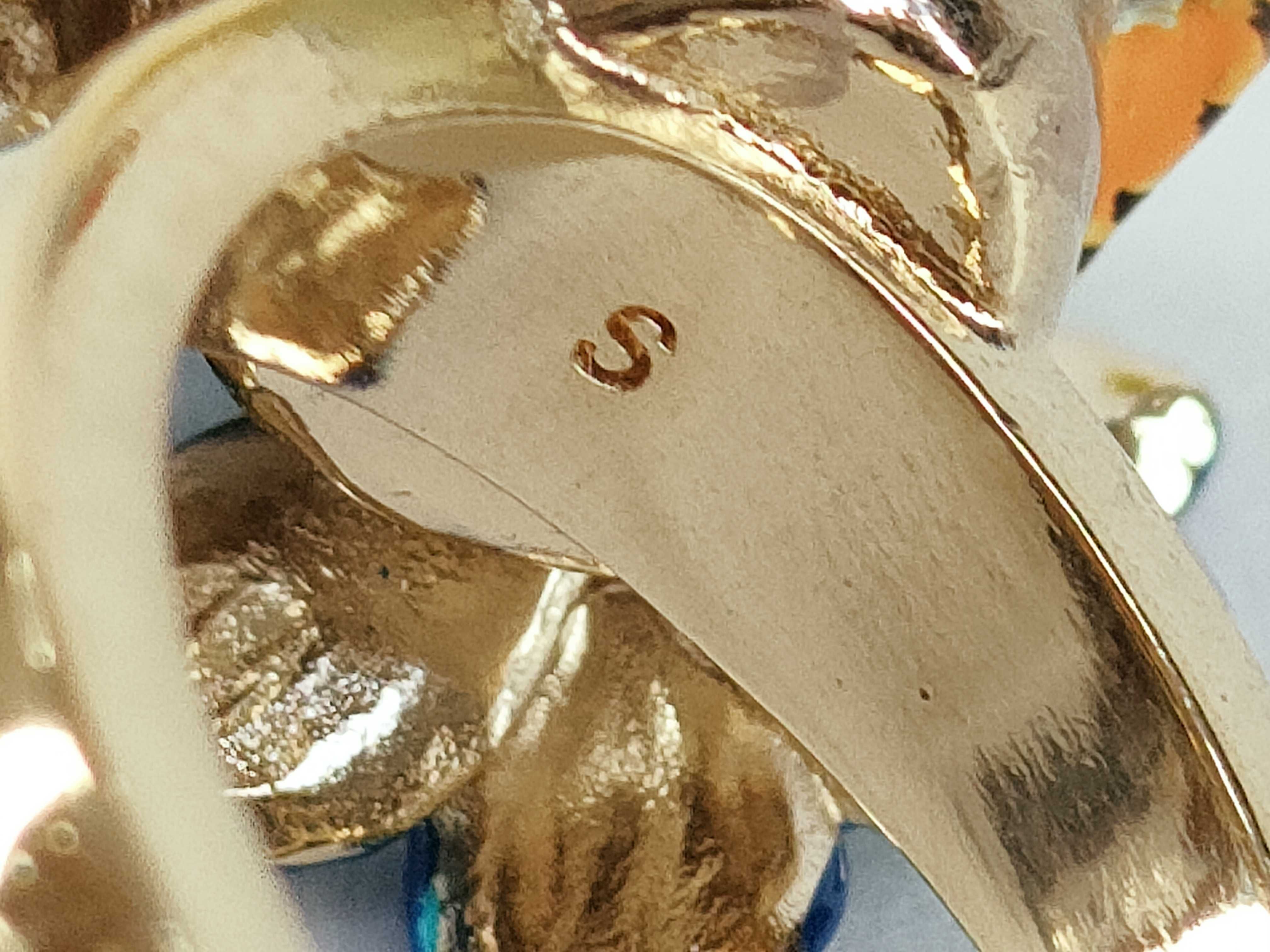 Toile de Jouy Voyage Tiger Flower Ring, Size S — view 6