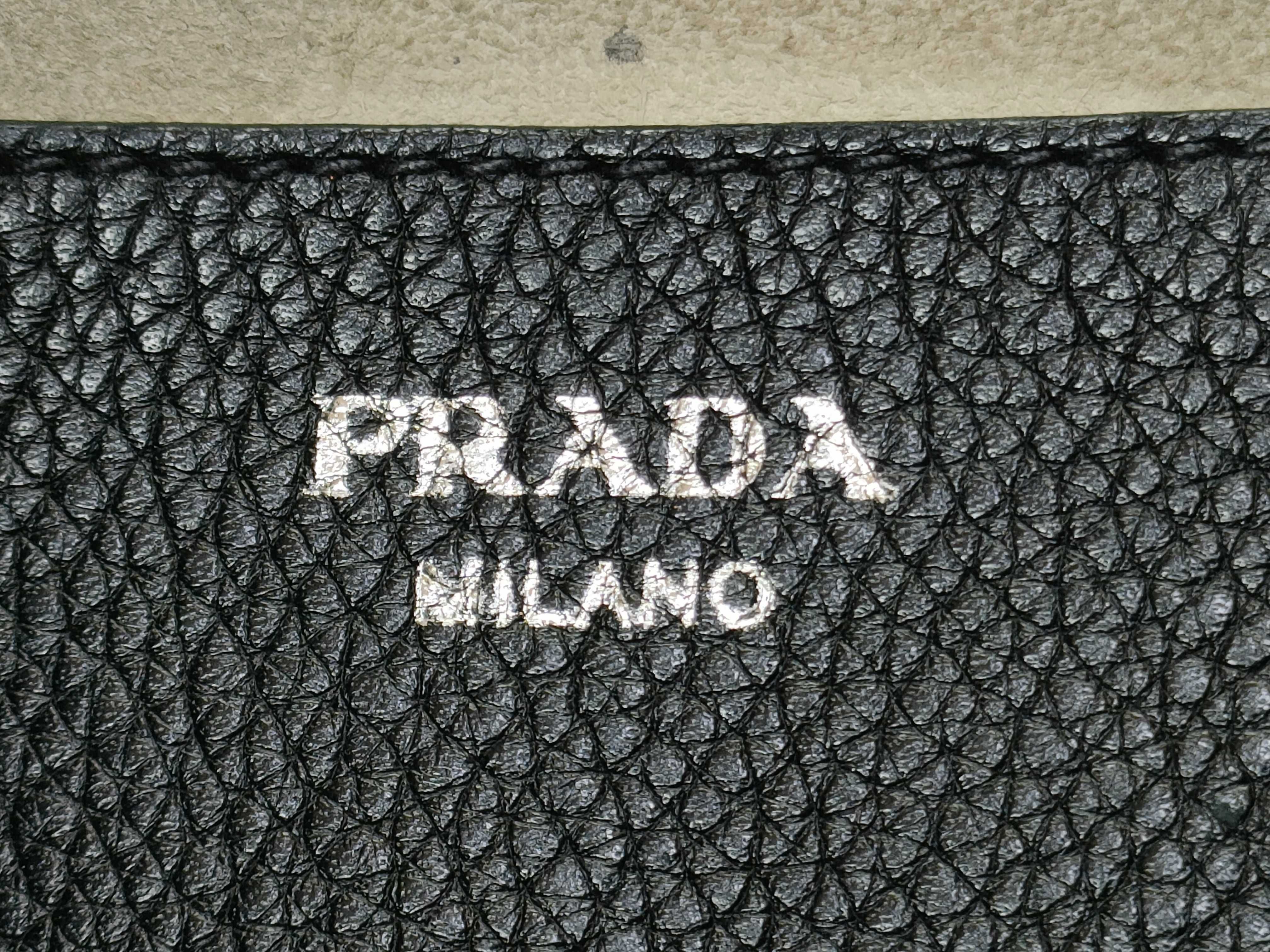 Vitello Daino Leather Backpack/Rucksack (Prada 1BZ007) — view 12