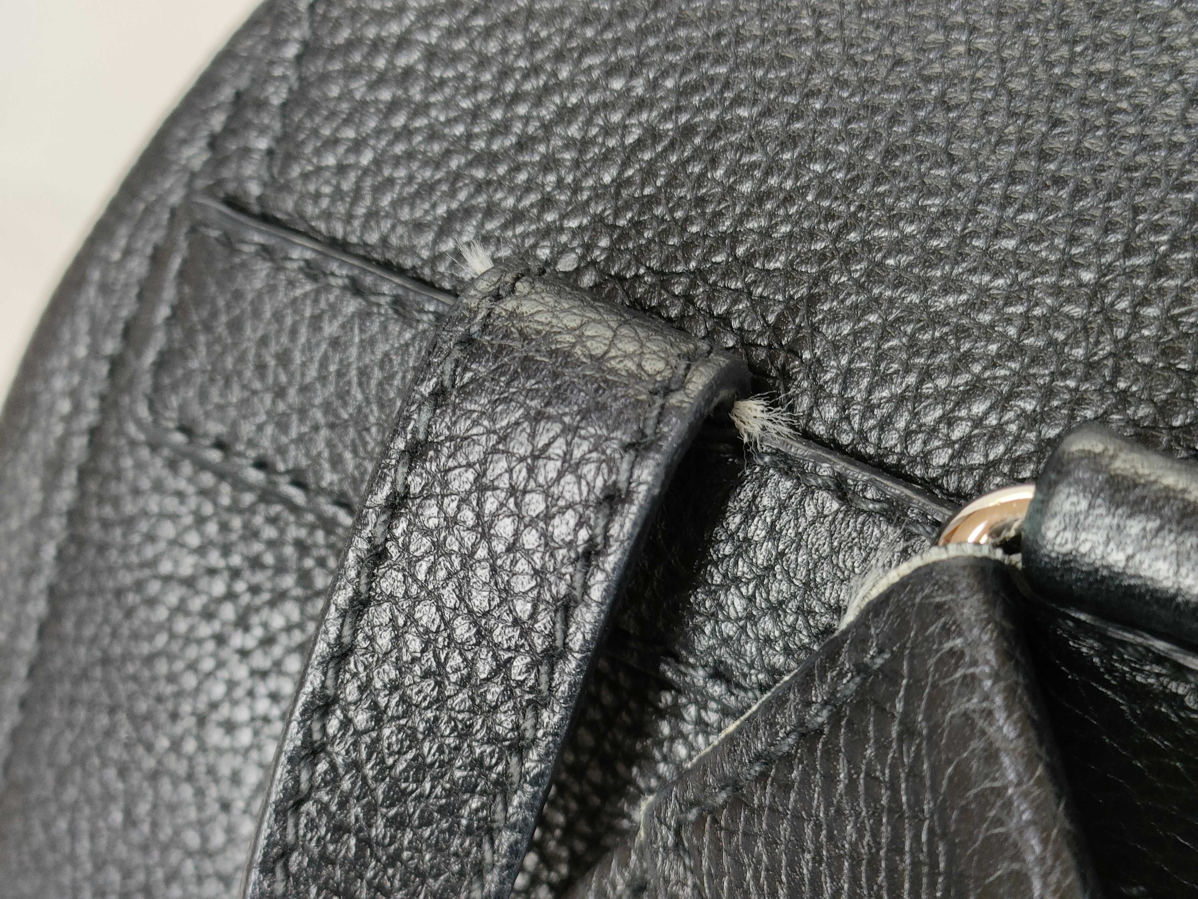 Vitello Daino Leather Backpack/Rucksack (Prada 1BZ007) — view 5