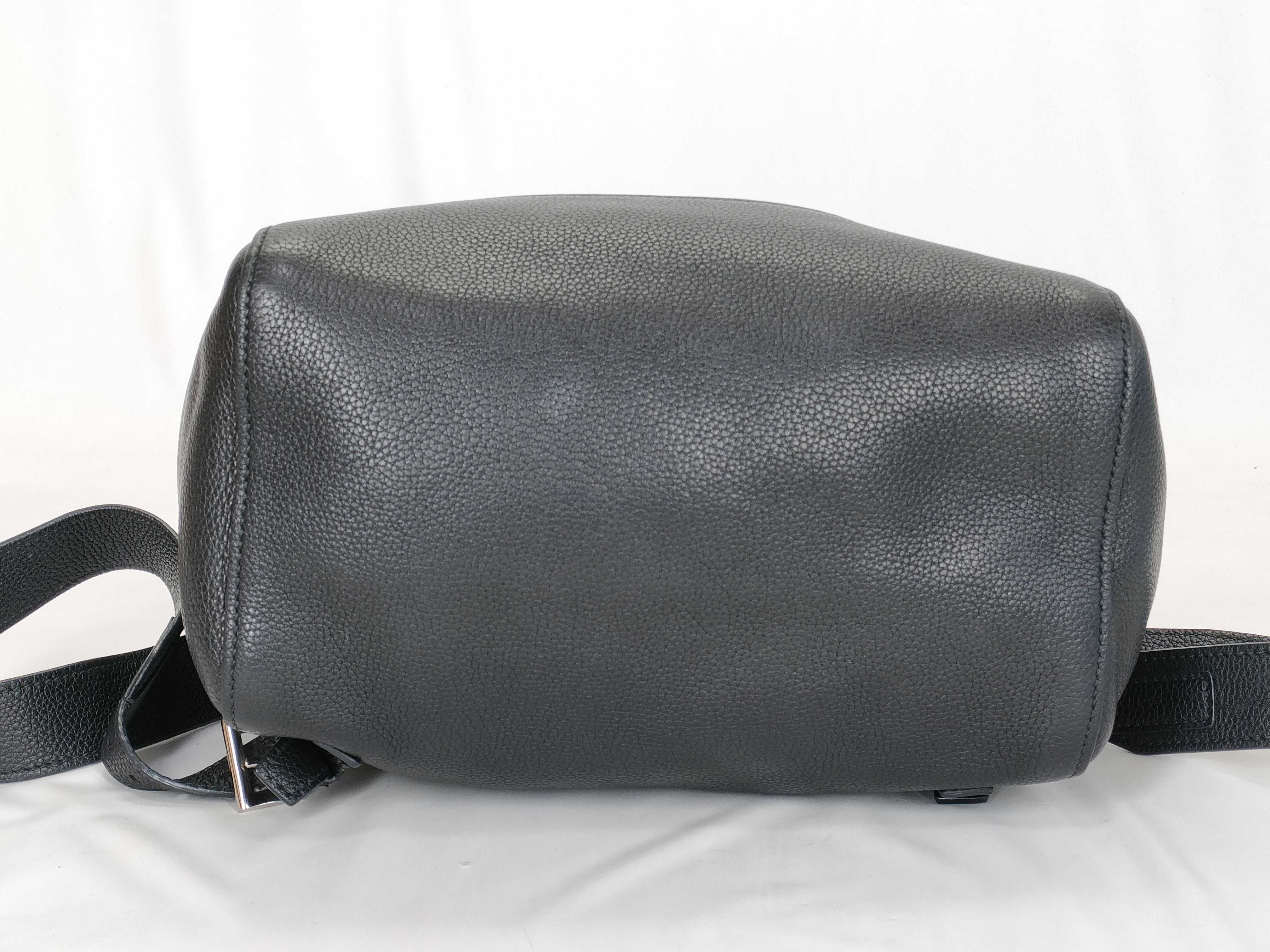 Vitello Daino Leather Backpack/Rucksack (Prada 1BZ007) — view 7