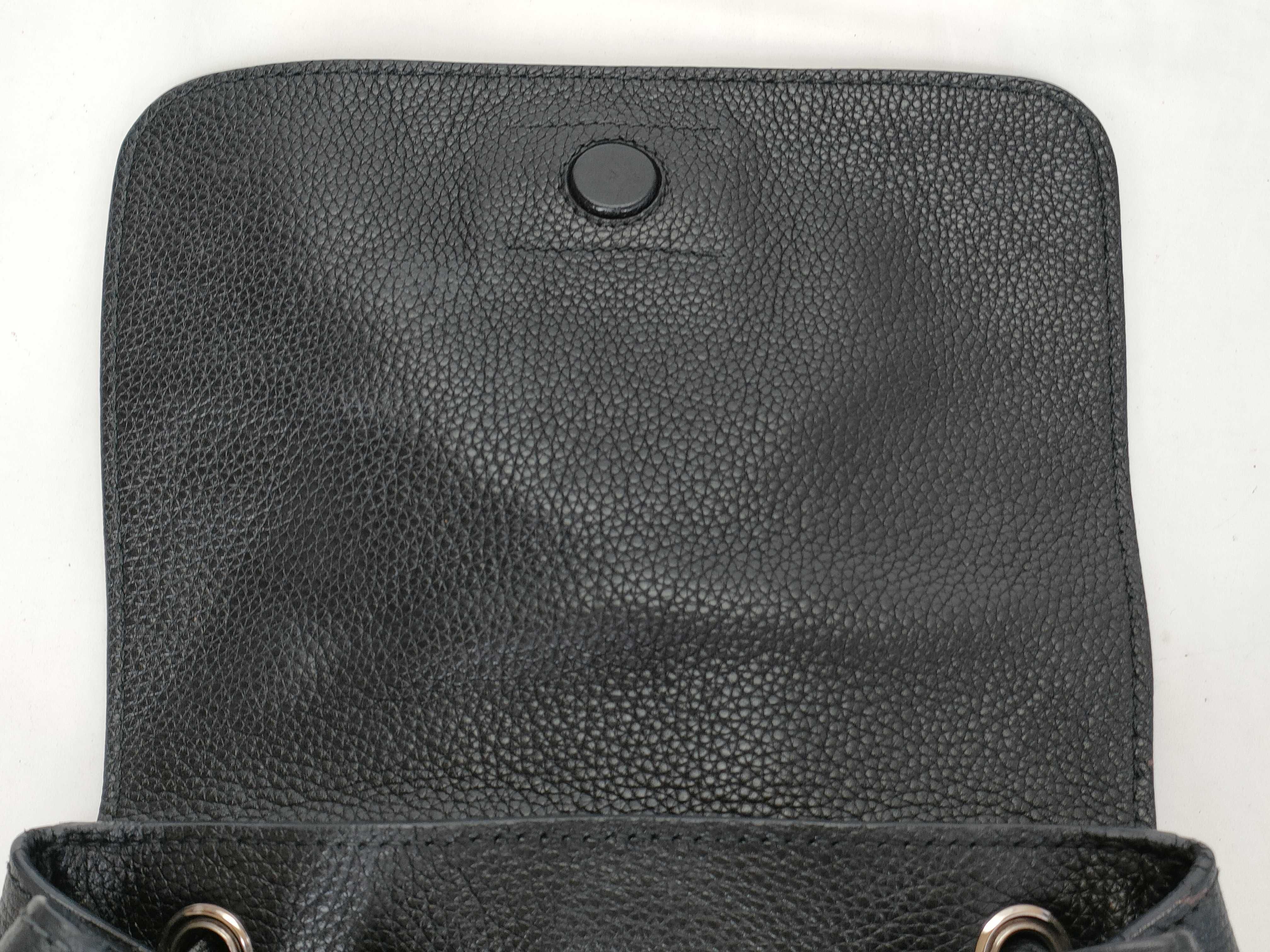 Vitello Daino Leather Backpack/Rucksack (Prada 1BZ007) — view 8