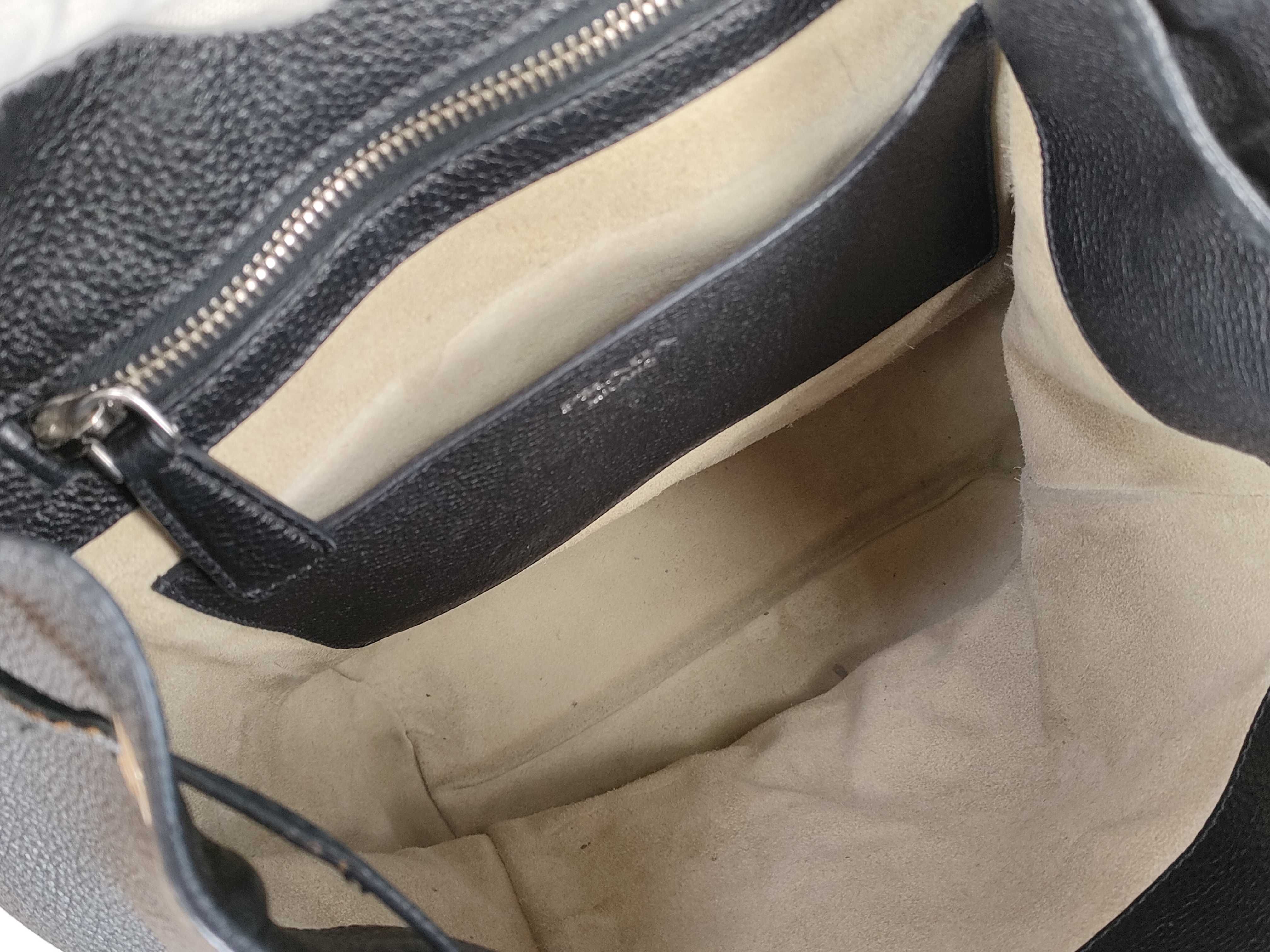 Vitello Daino Leather Backpack/Rucksack (Prada 1BZ007) — view 10