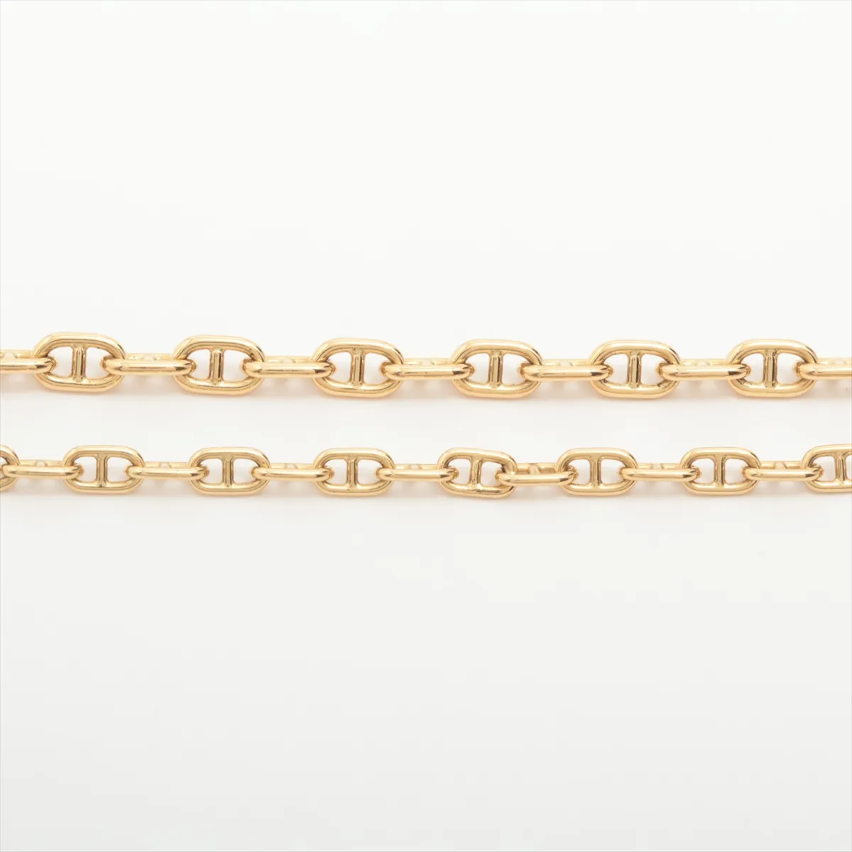Chaine d'Ancre 1P Diamond Bracelet, 750 (Yellow Gold), 14.6g, ST 15G026454. Some links are slightly bent, the engraving is — view 2