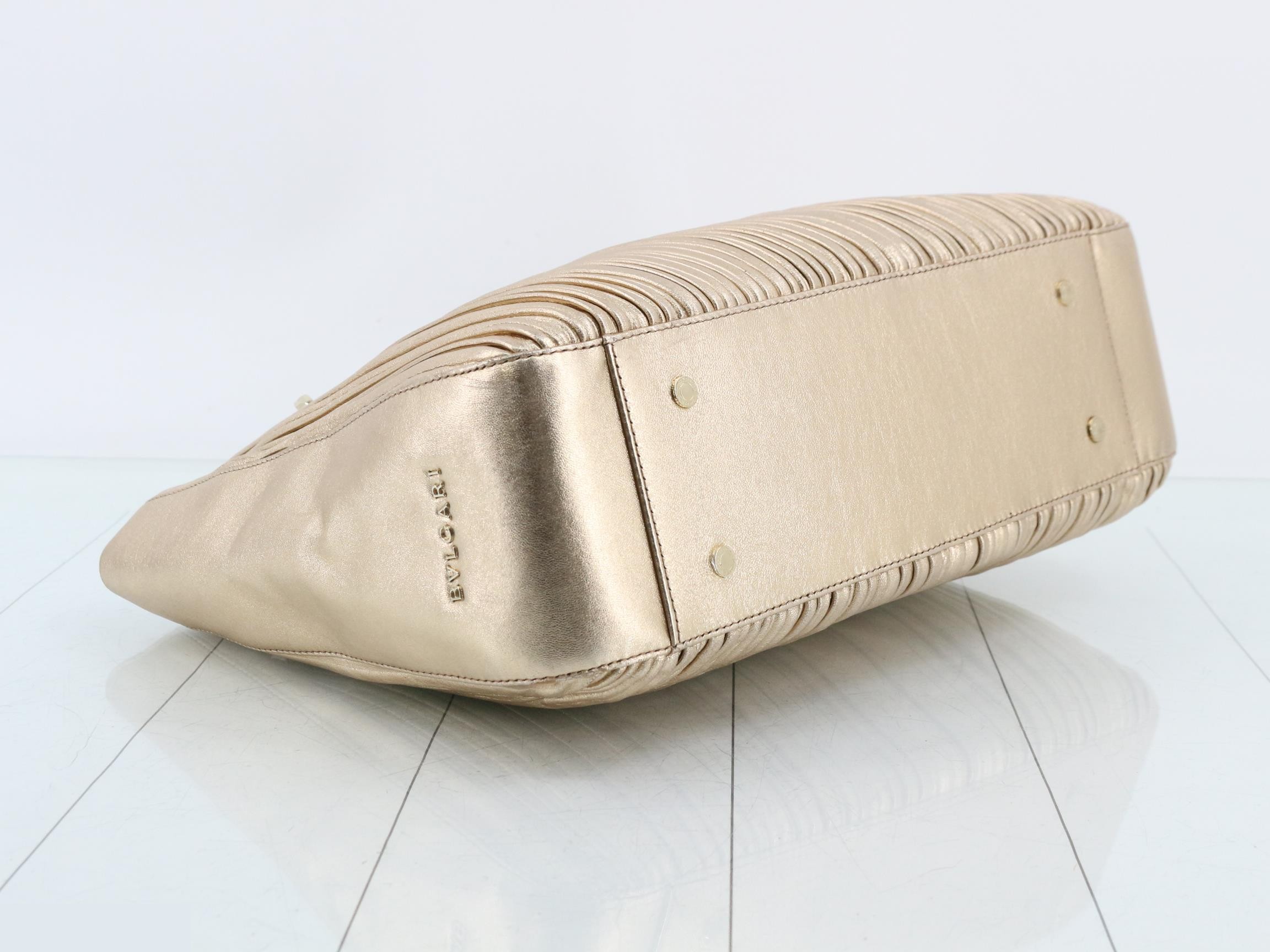Chain tote bag/Monete/Nappaplisse — view 5