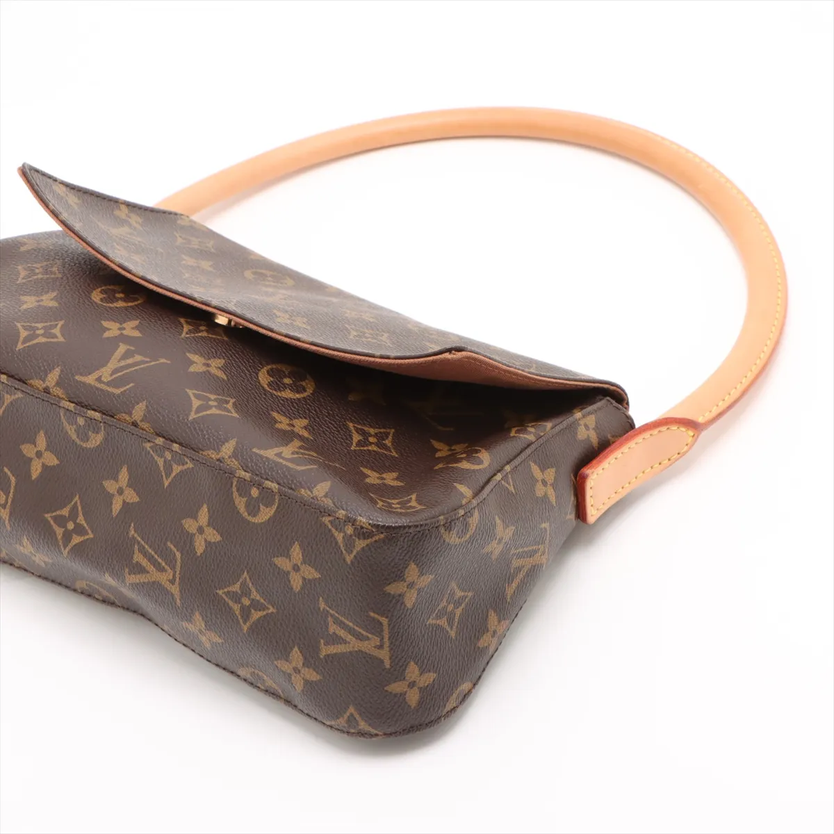 Monogram Mini Looping M51147 DU2087 Brown — view 3