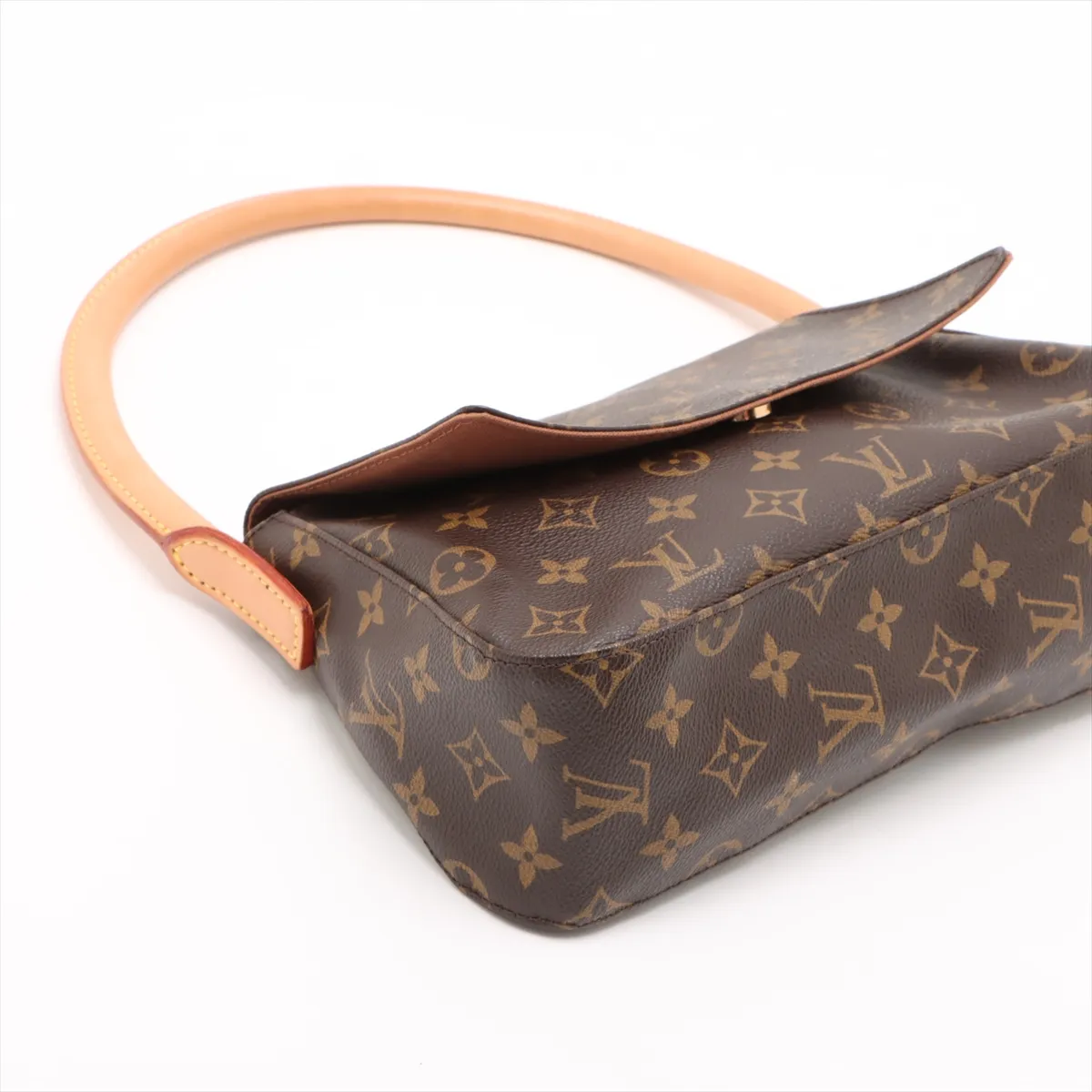 Monogram Mini Looping M51147 DU2087 Brown — view 4