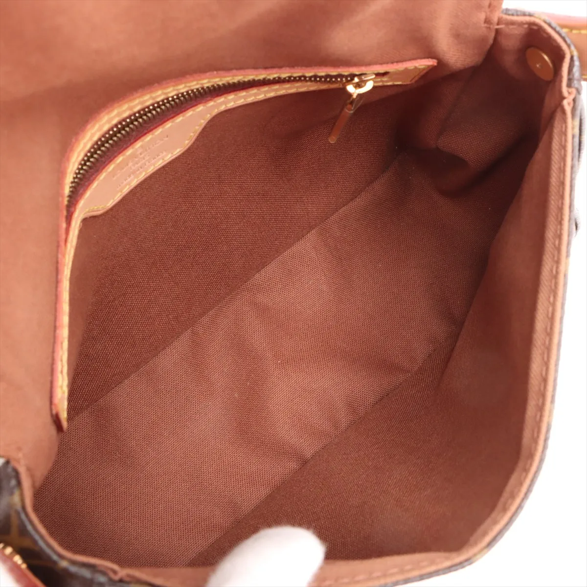 Monogram Mini Looping M51147 DU2087 Brown — view 7