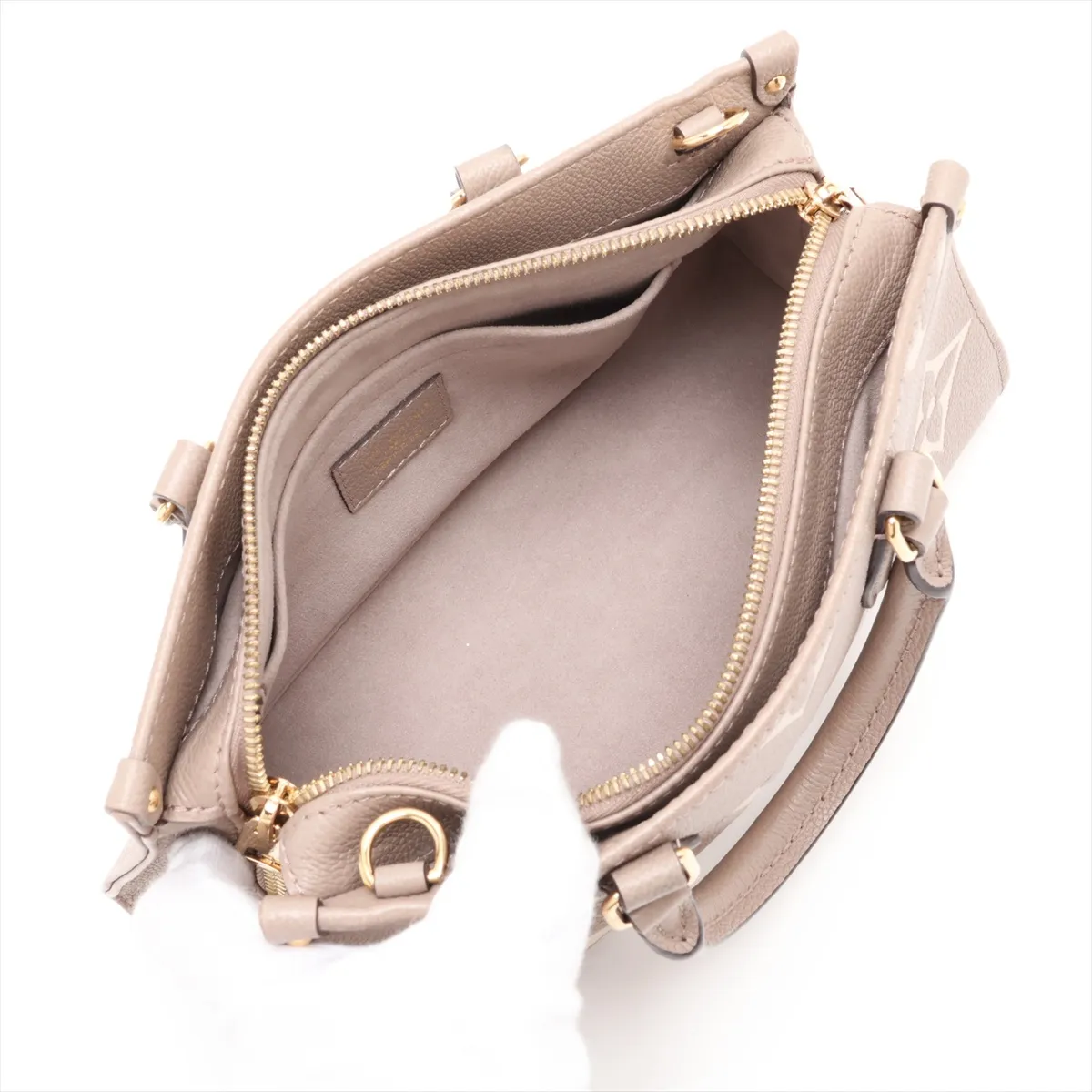 Monogram Empreinte OnTheGo EW M23641 Brown (RFID detected) — view 9