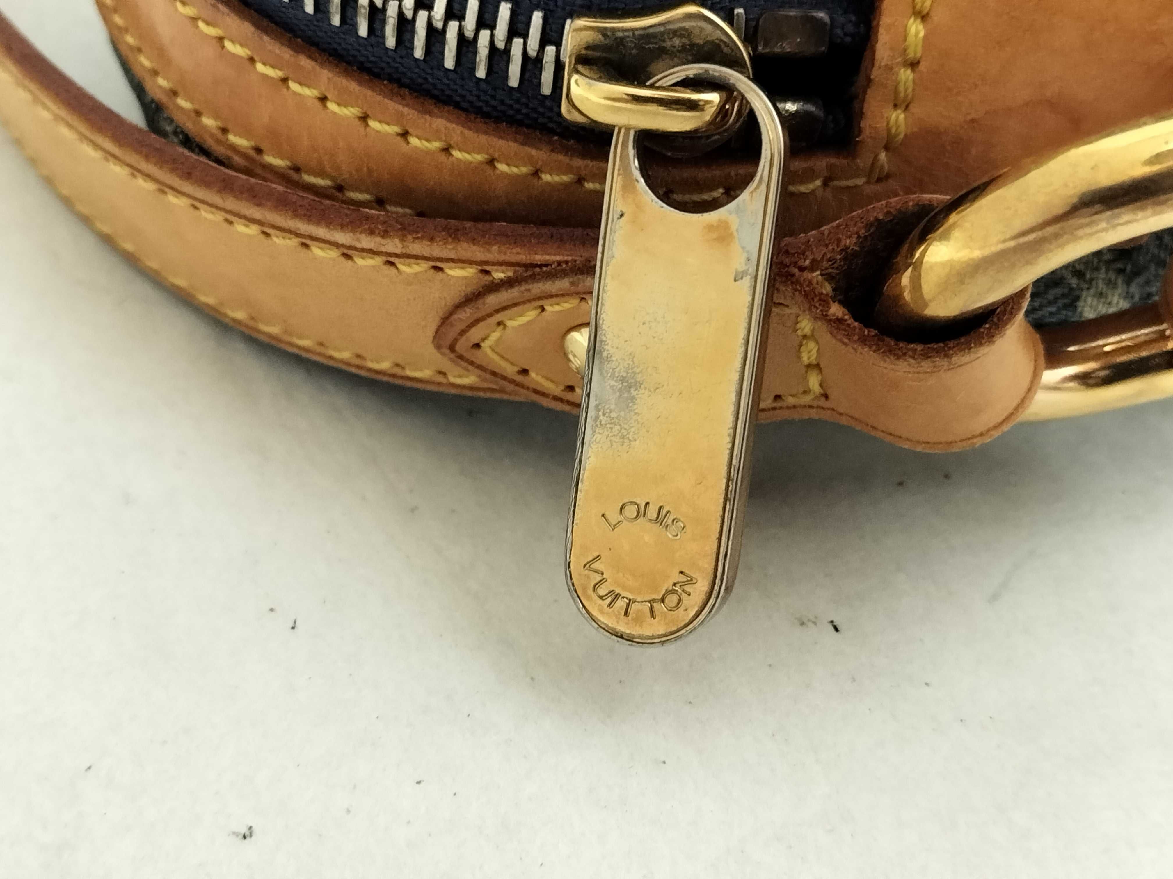 Monogram Denim Shoulder Bag SR1017 — view 12