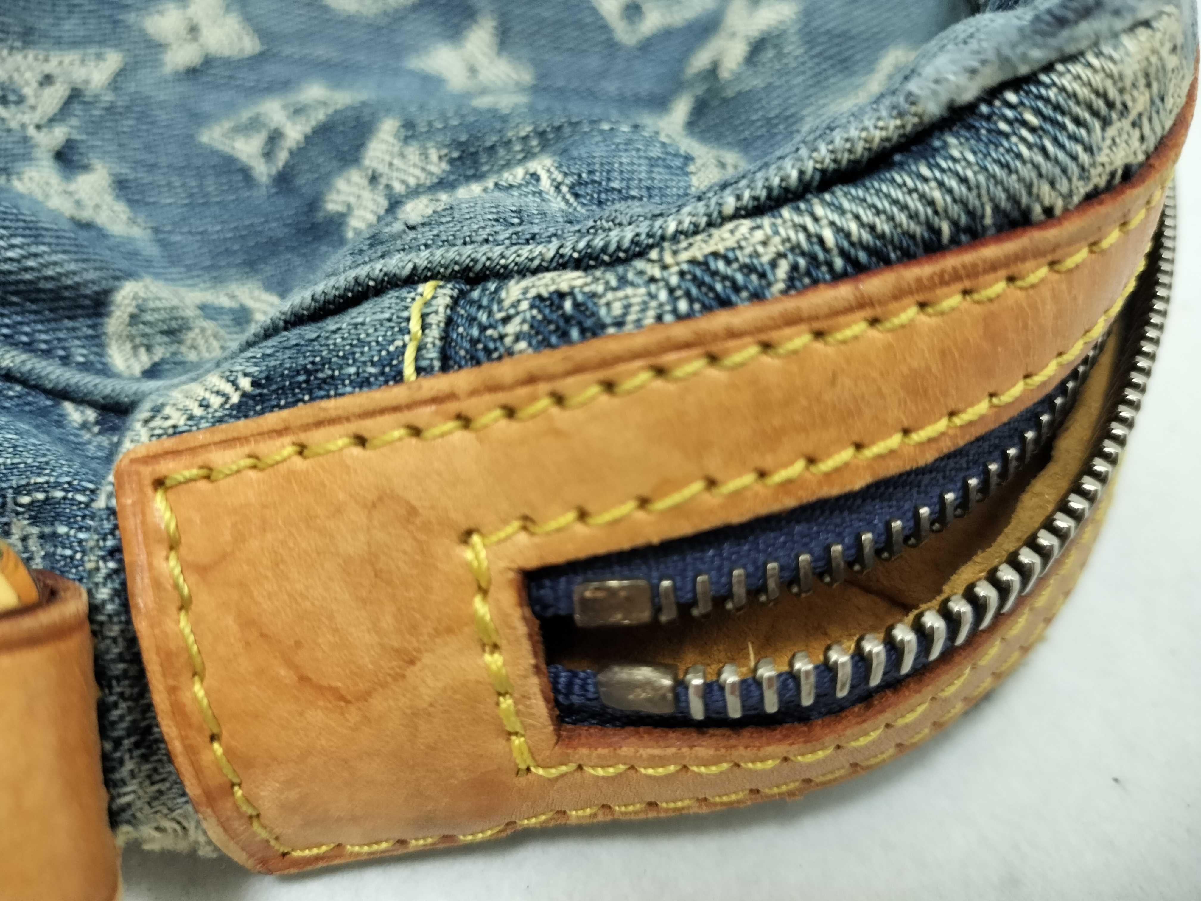 Monogram Denim Shoulder Bag SR1017 — view 14