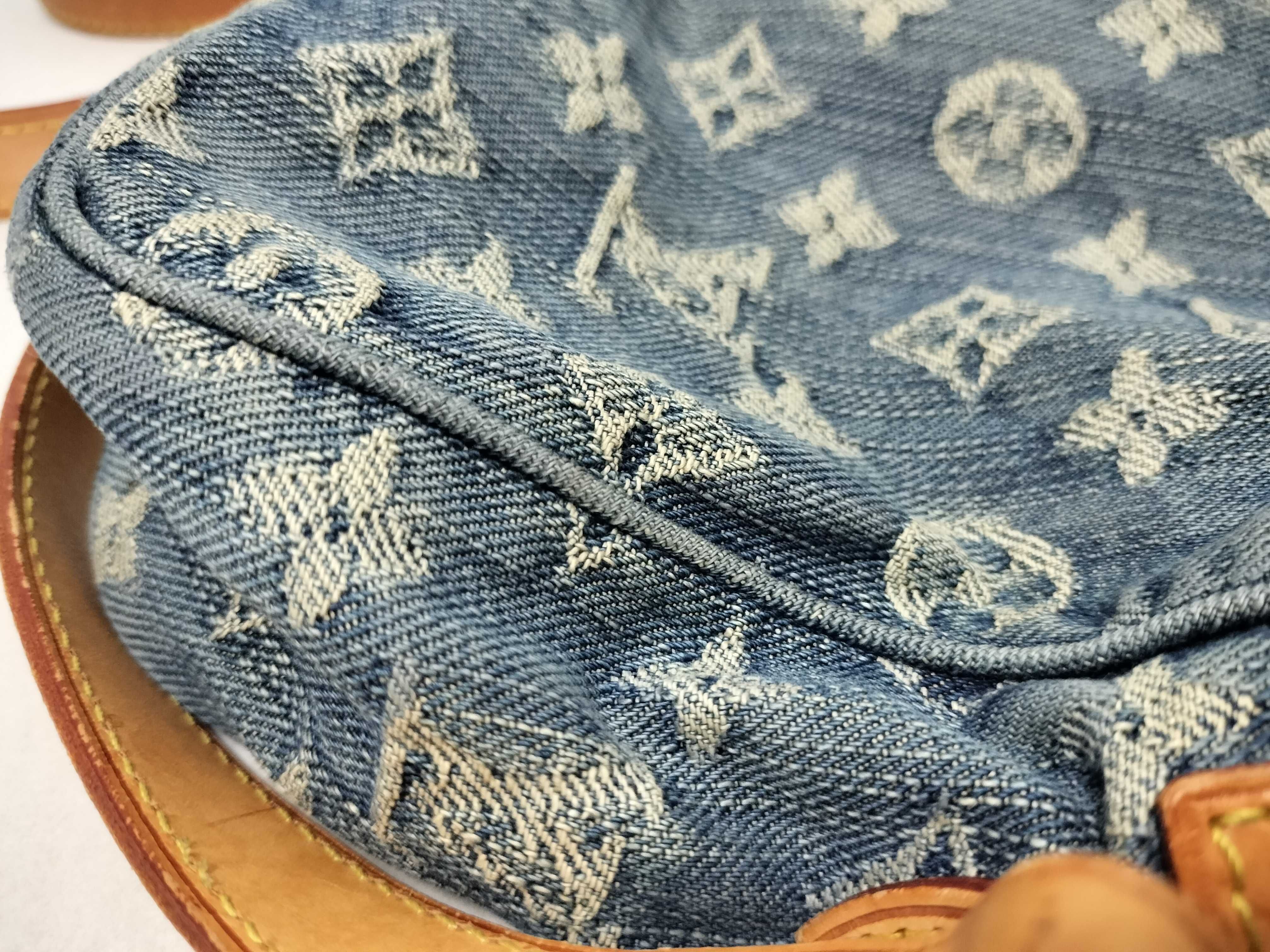Monogram Denim Shoulder Bag SR1017 — view 15