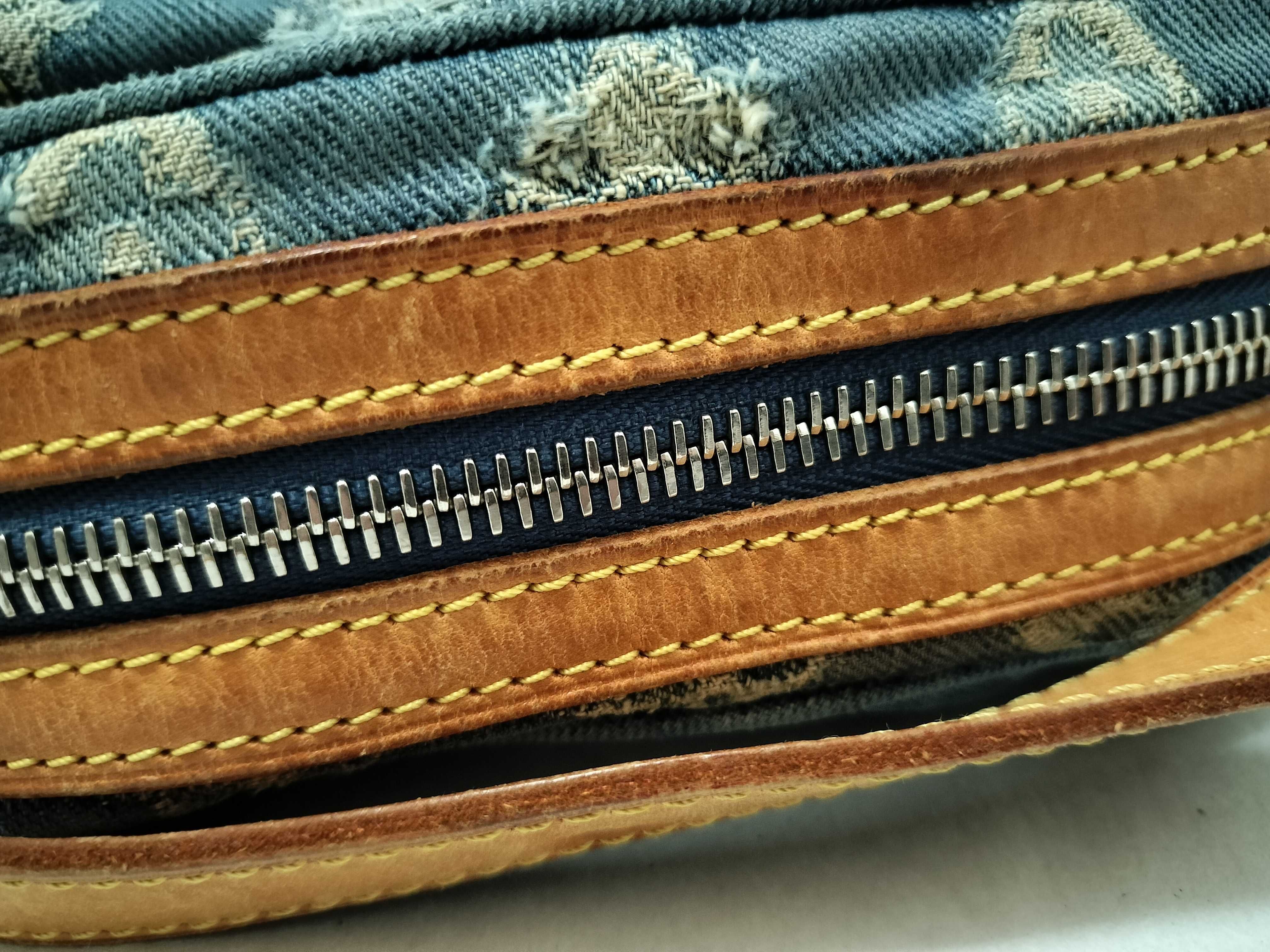 Monogram Denim Shoulder Bag SR1017 — view 6