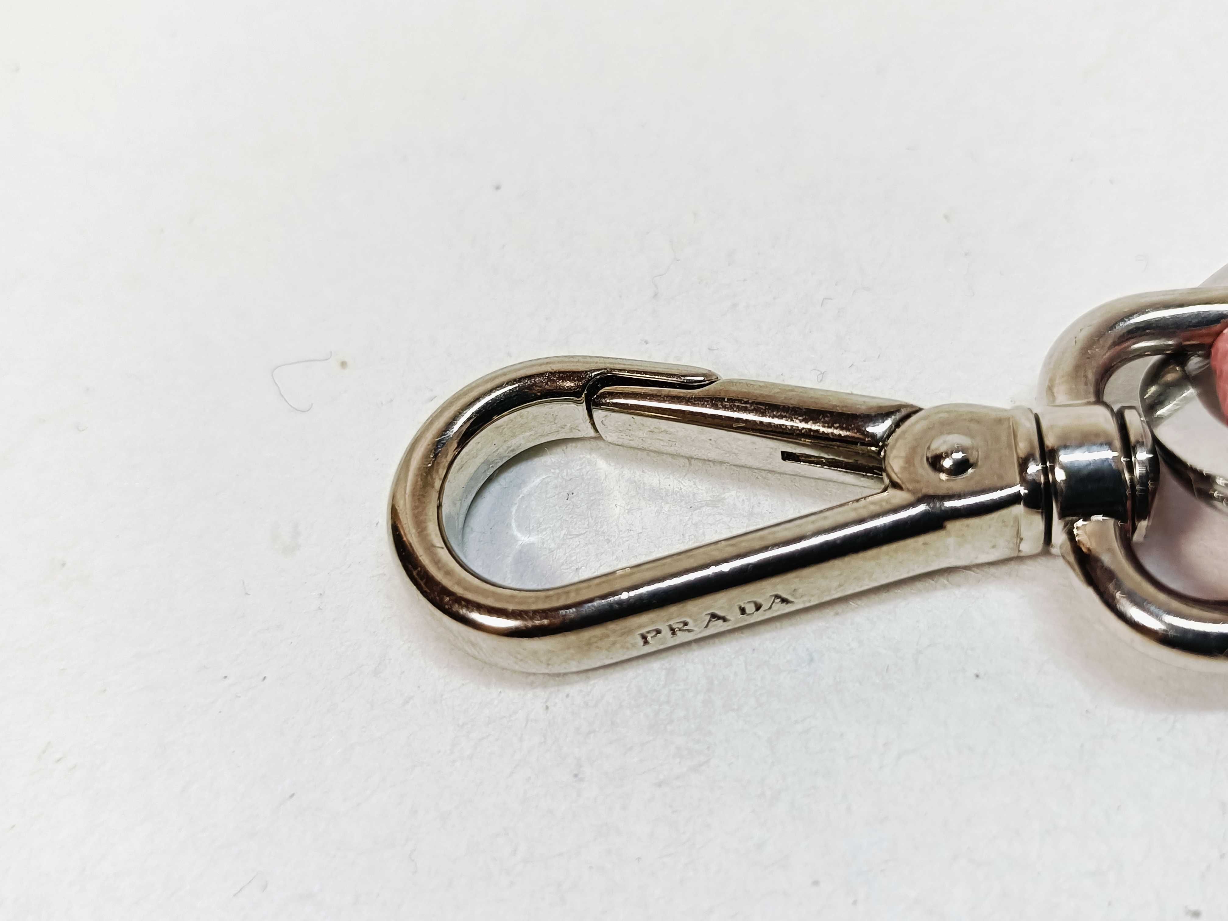 Saffiano Robot Charm Key Case/Keychain — view 8