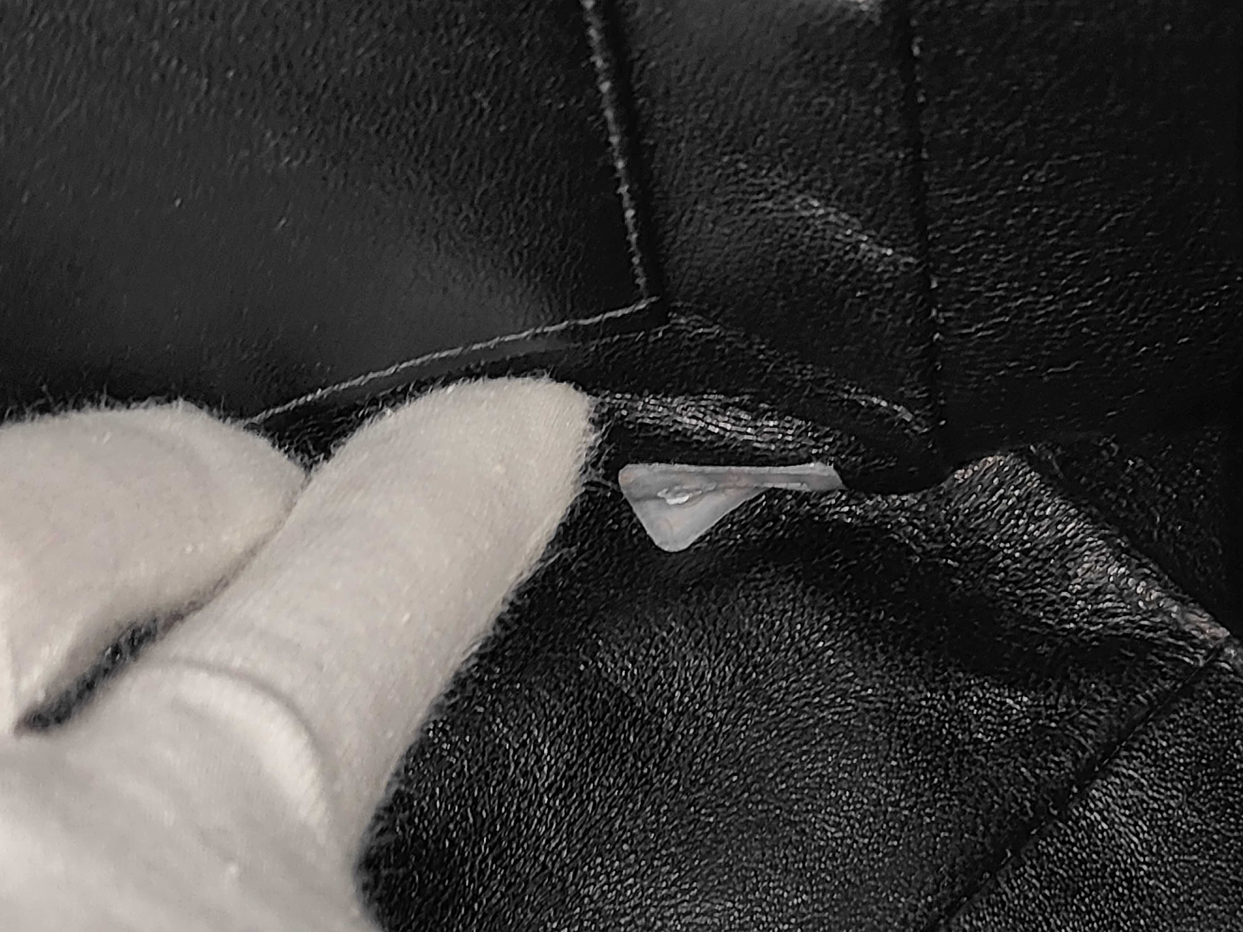 Coco Mark Canvas Black Gold Hardware Handbag — view 11