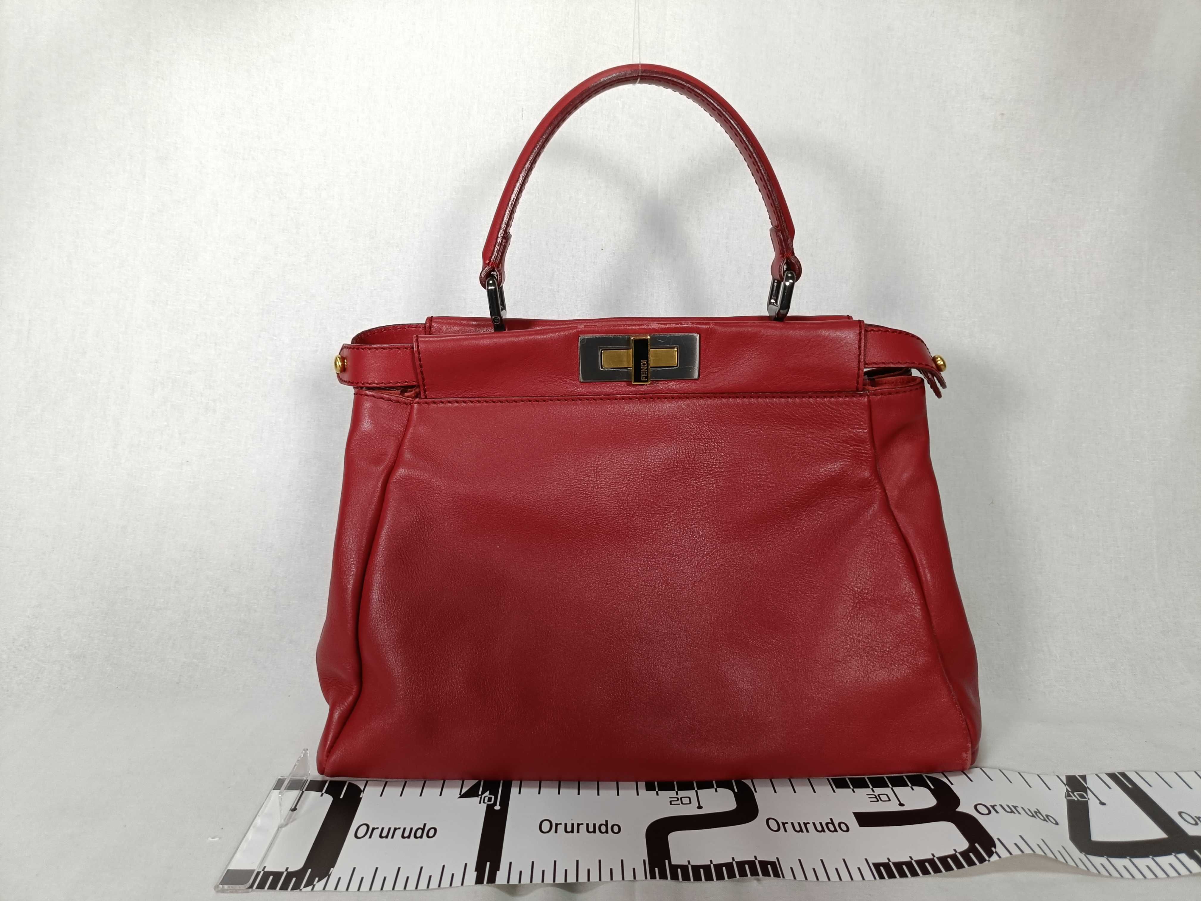 8BN226 Peekaboo 2-Way Handbag, Leather, Dust Bag, Strap, Shoulder Bag — view 2