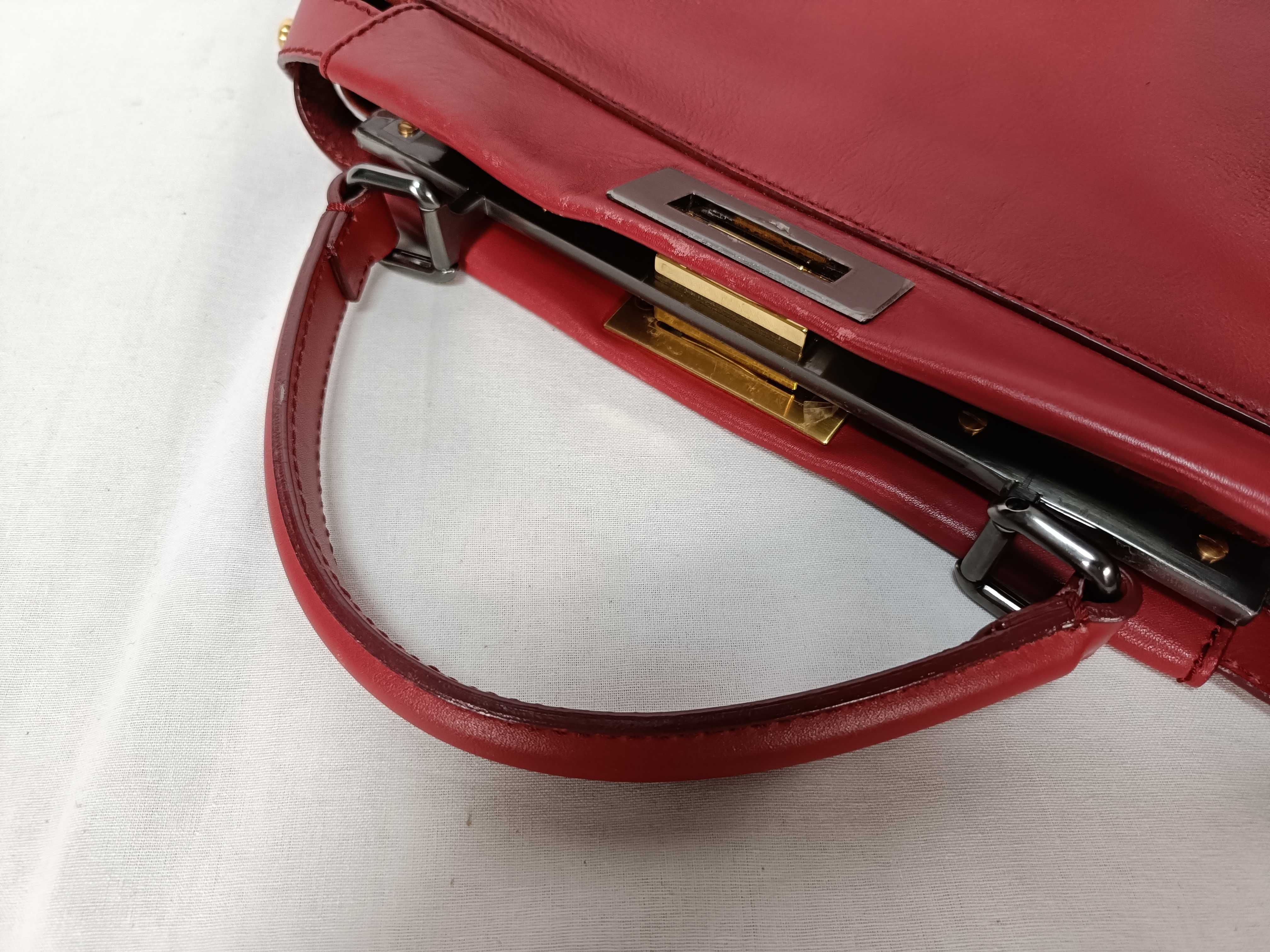 8BN226 Peekaboo 2-Way Handbag, Leather, Dust Bag, Strap, Shoulder Bag — view 11