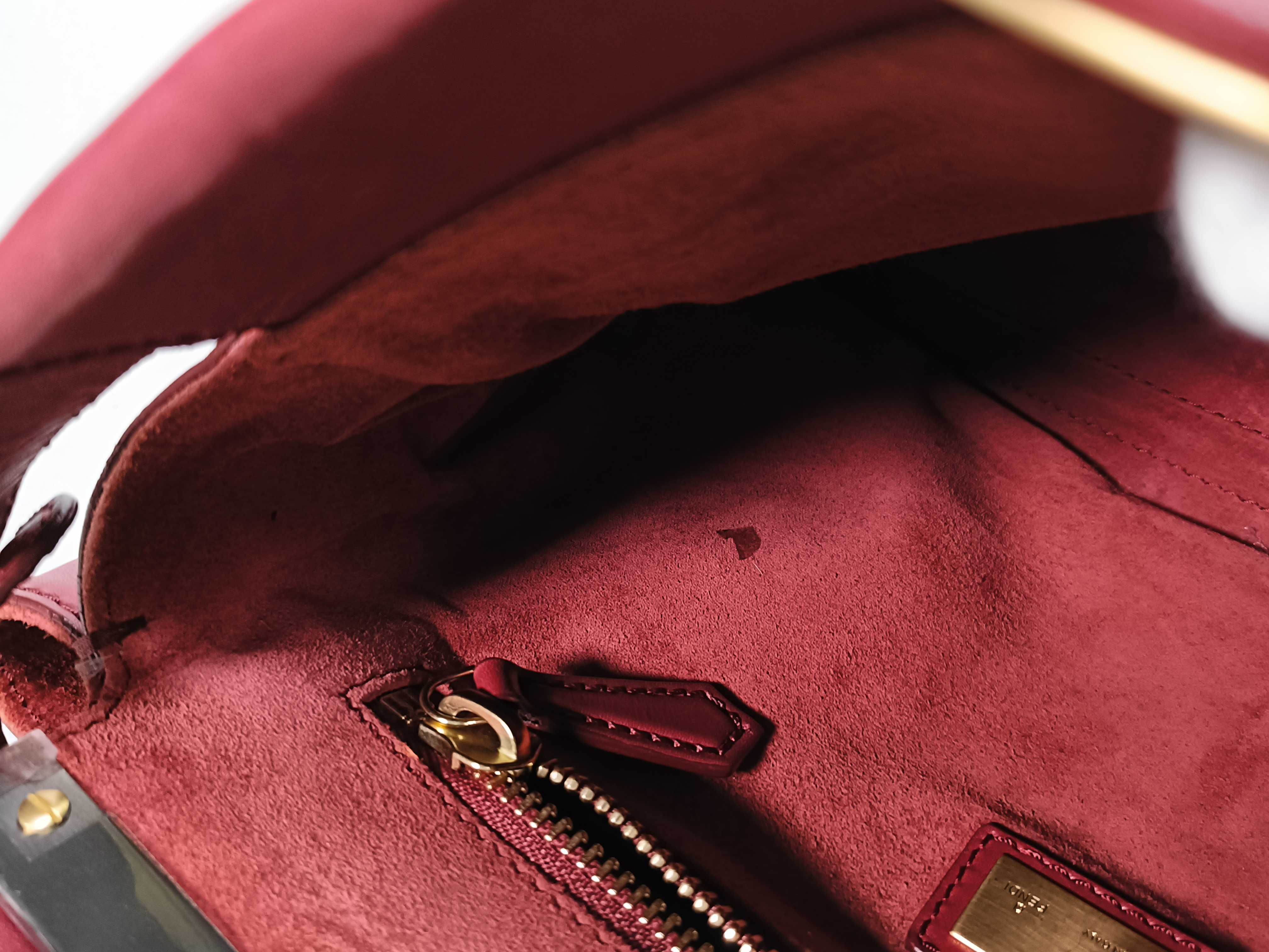 8BN226 Peekaboo 2-Way Handbag, Leather, Dust Bag, Strap, Shoulder Bag — view 6