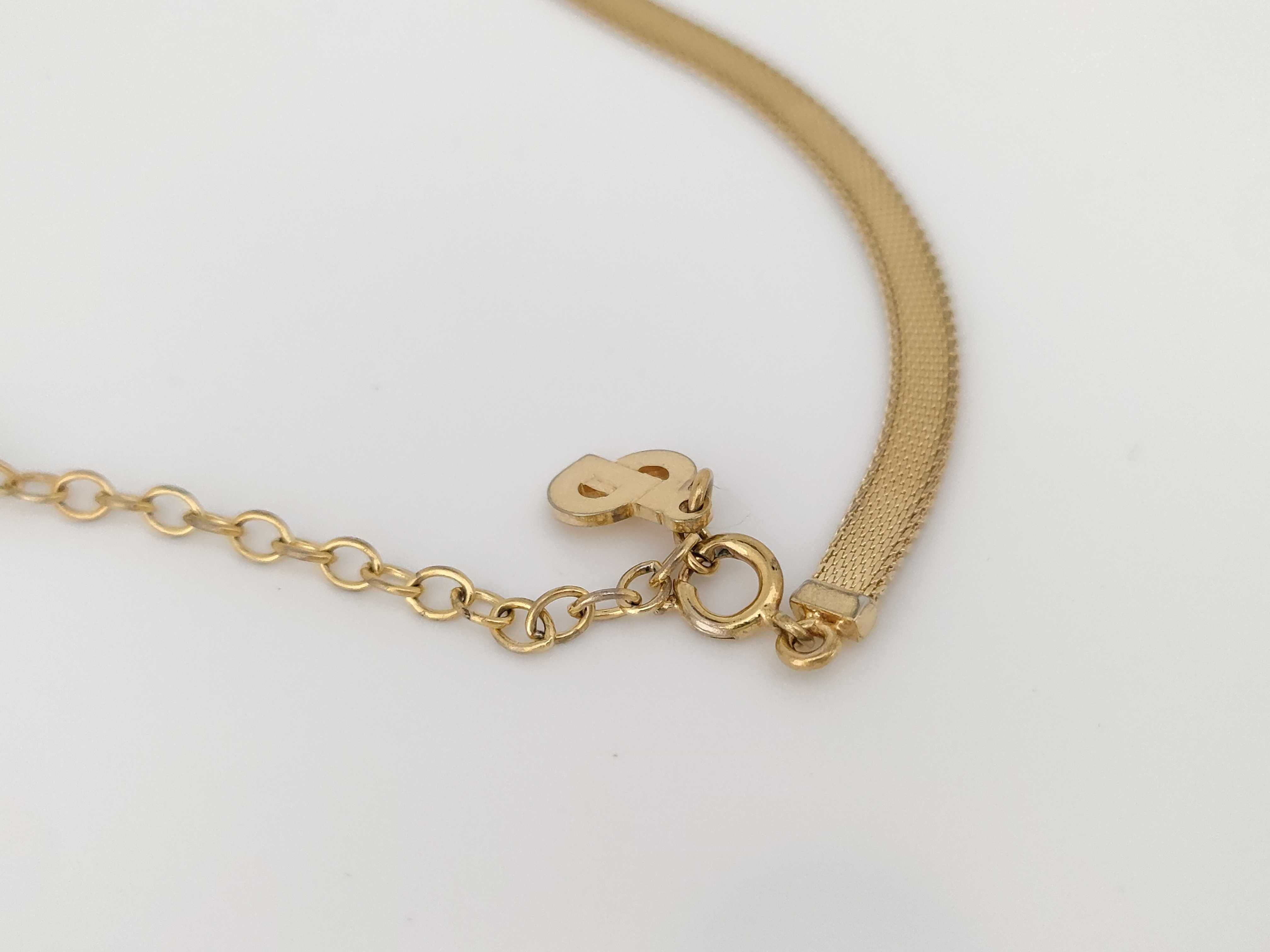 CD logo necklace — view 4