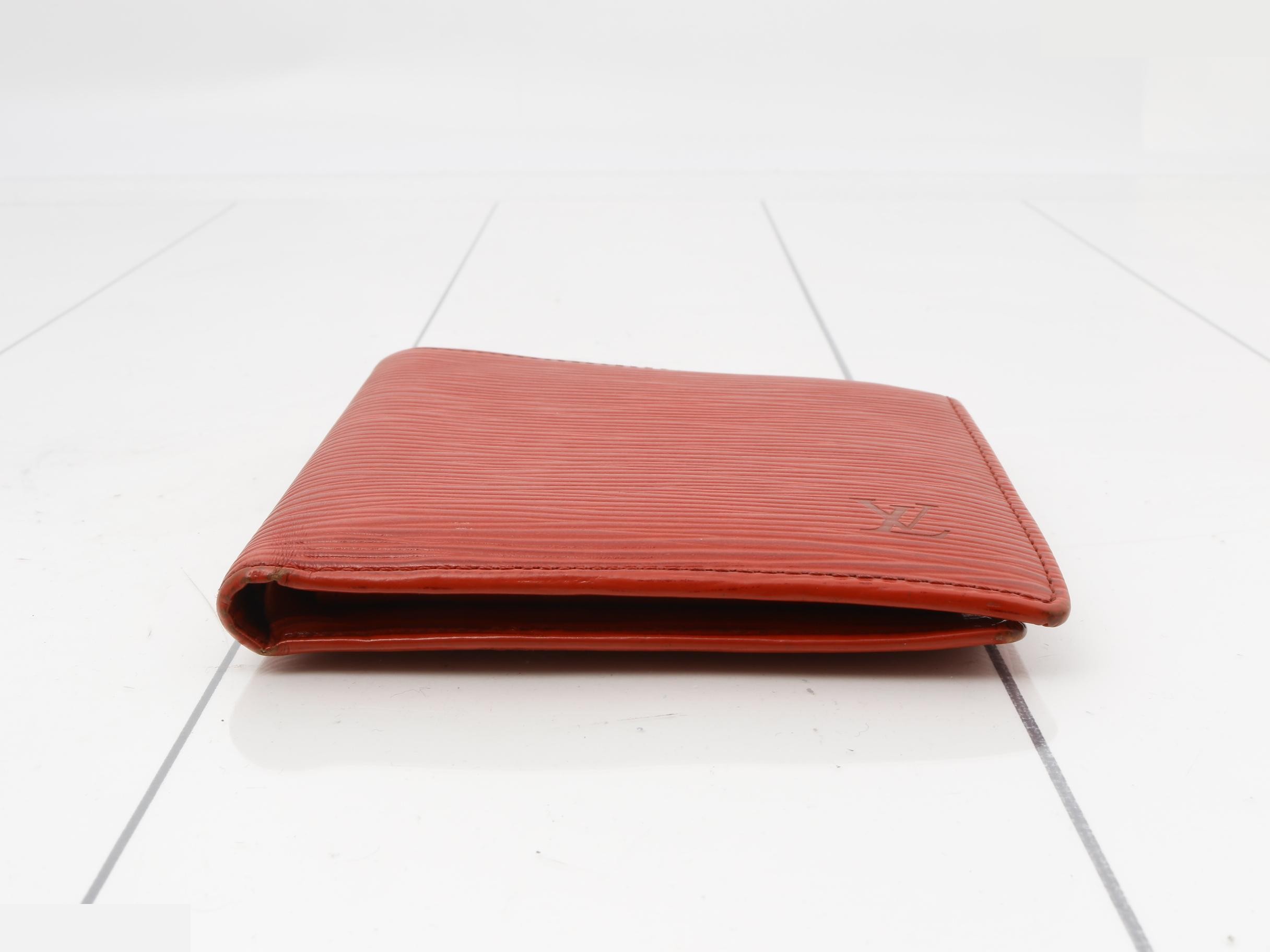 Portefeuille Cartes Crédit Monnaie Castilian Red — view 3