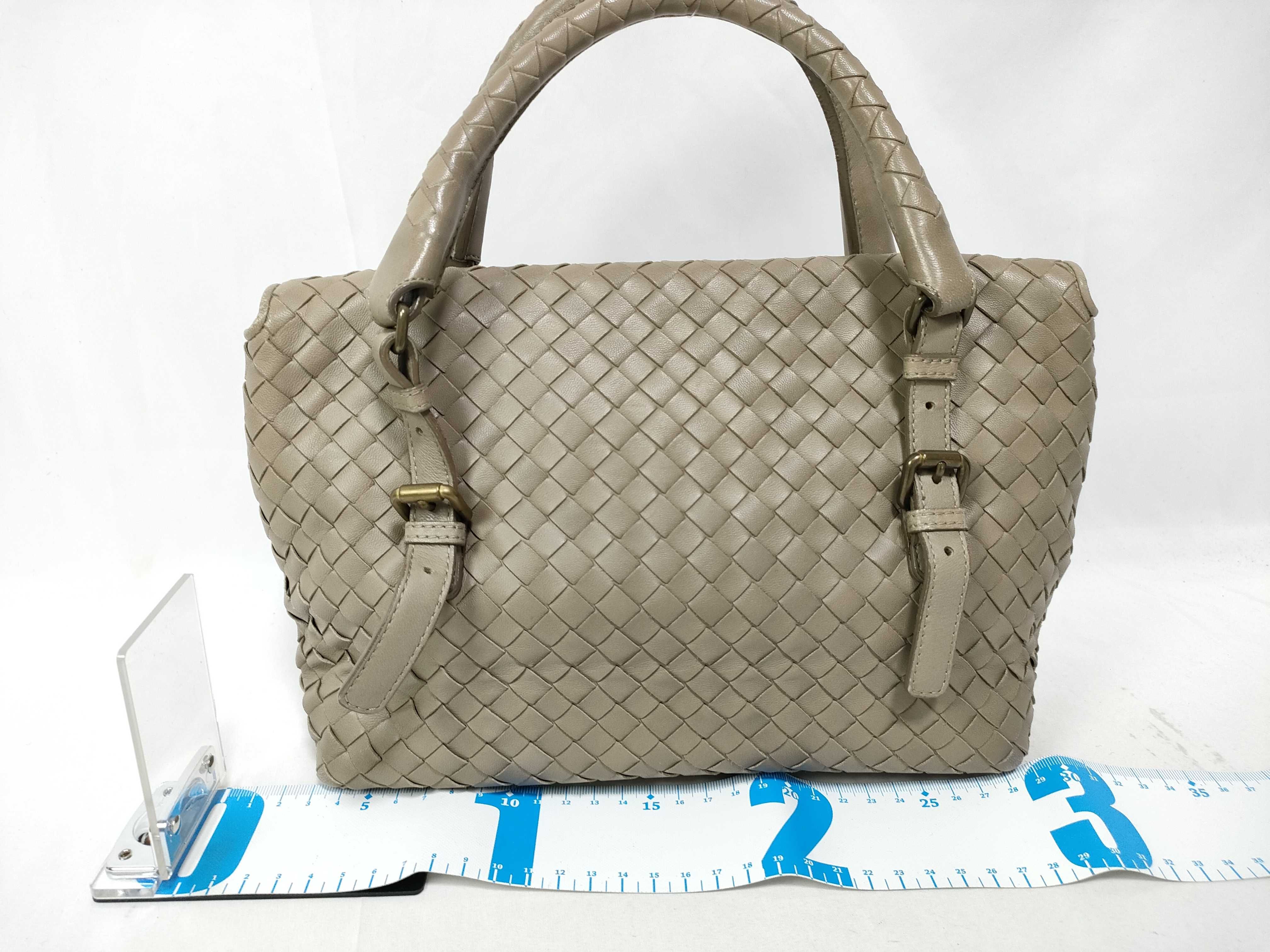 handbag, Intrecciato, beige — view 2