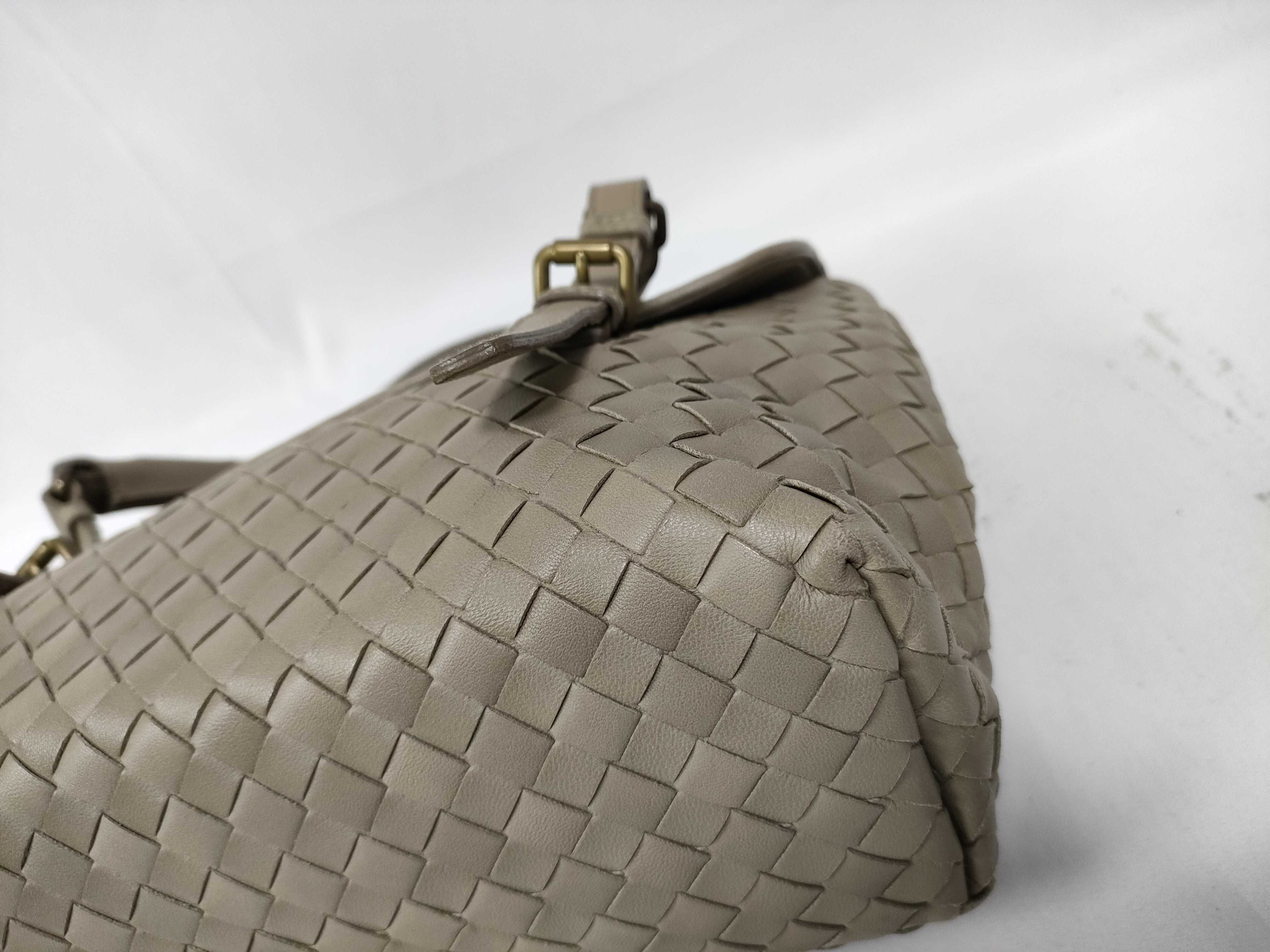 handbag, Intrecciato, beige — view 4