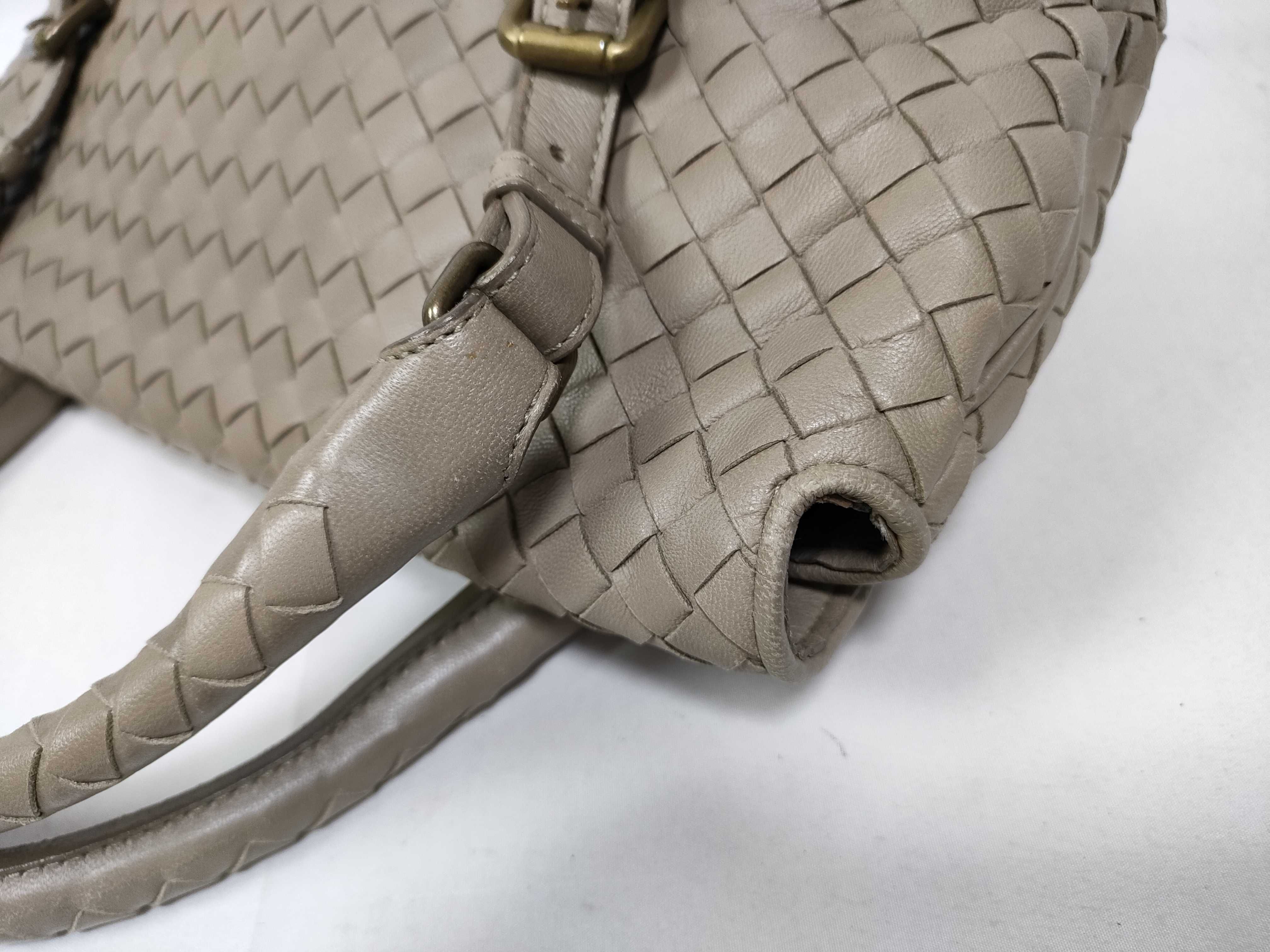 handbag, Intrecciato, beige — view 10