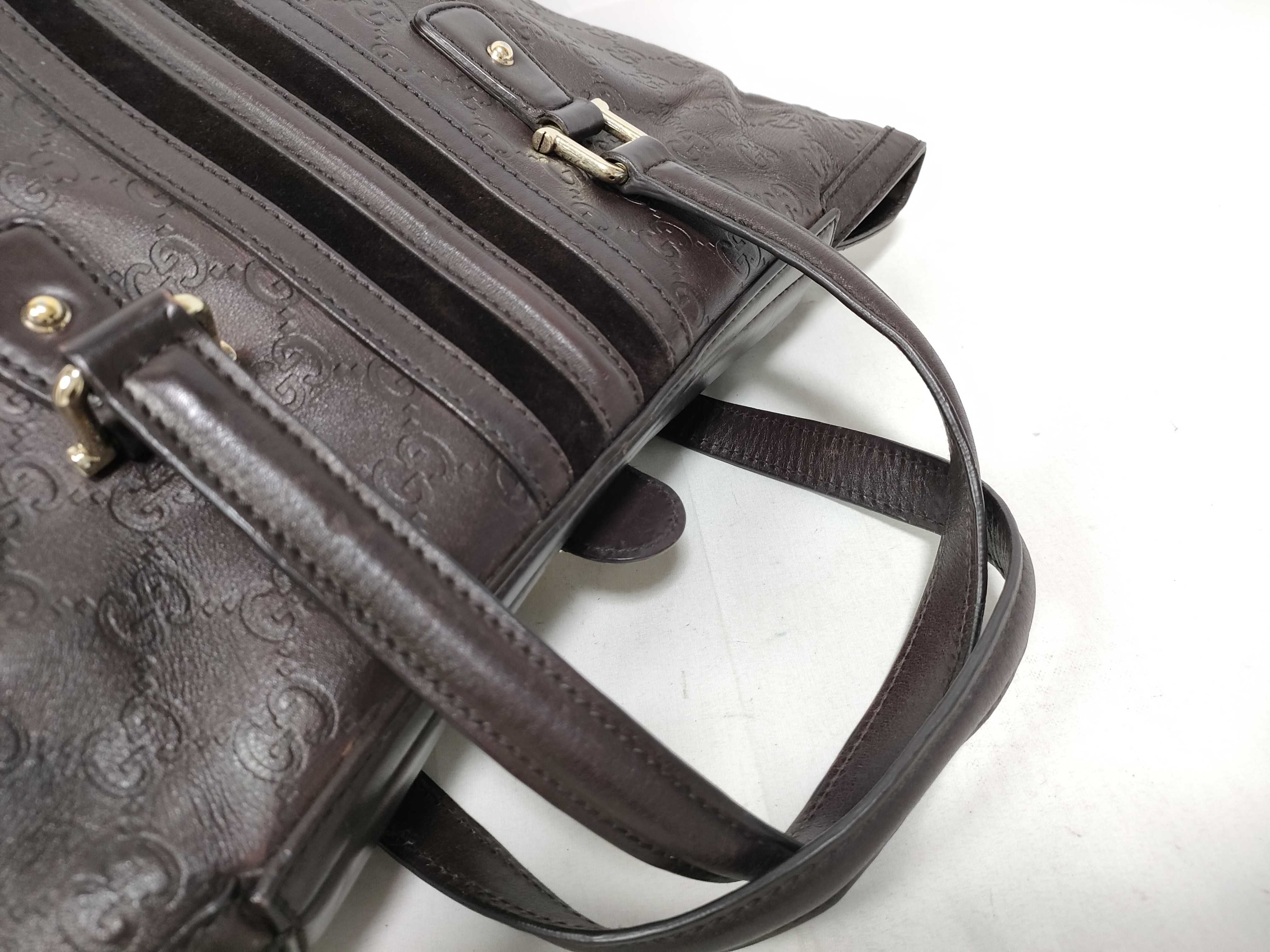 Dark Brown Leather Milk Box Handbag — view 8