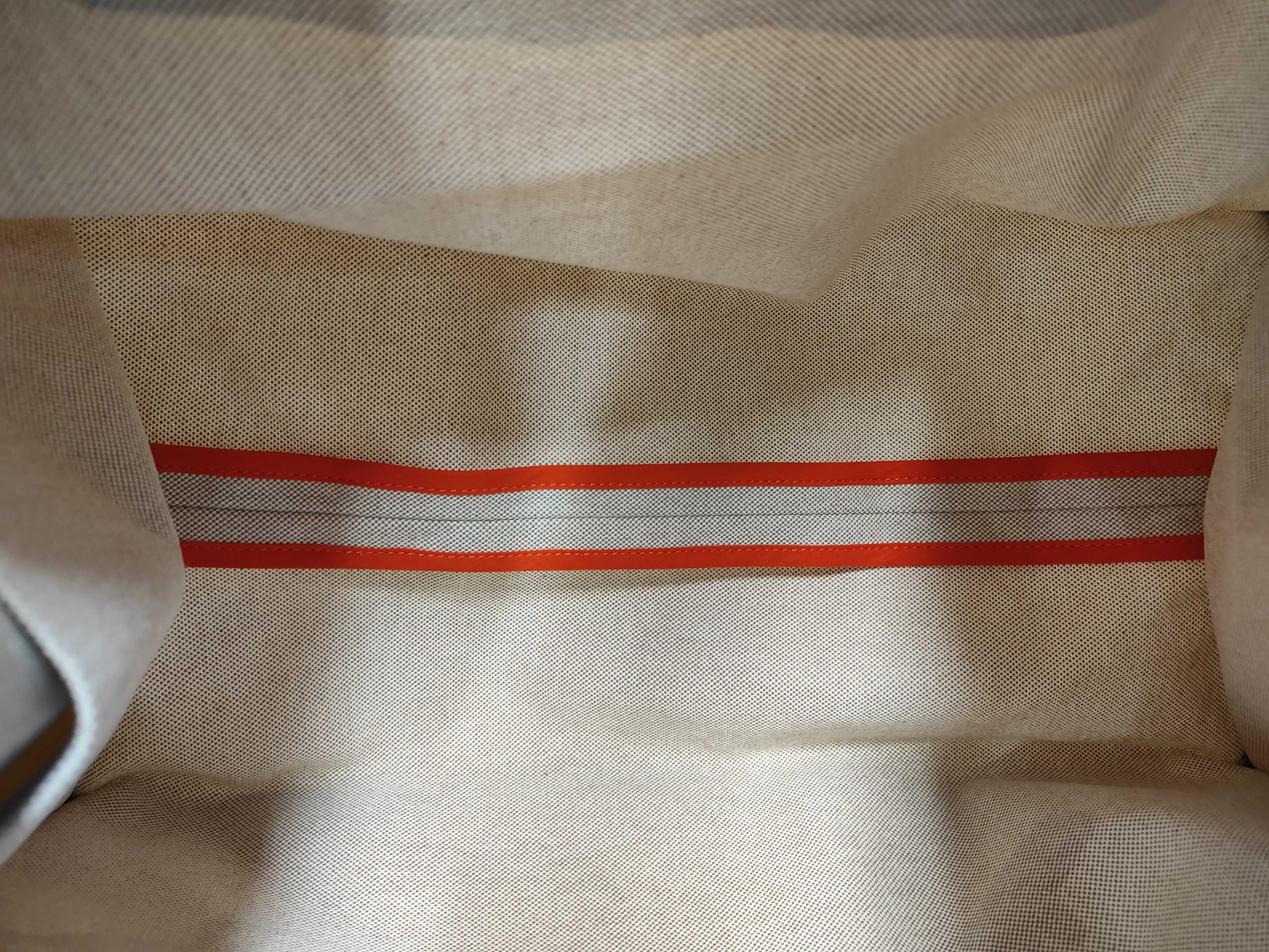 Canvas Beach Bag Escale à la Plage Multi Tote Bag — view 8