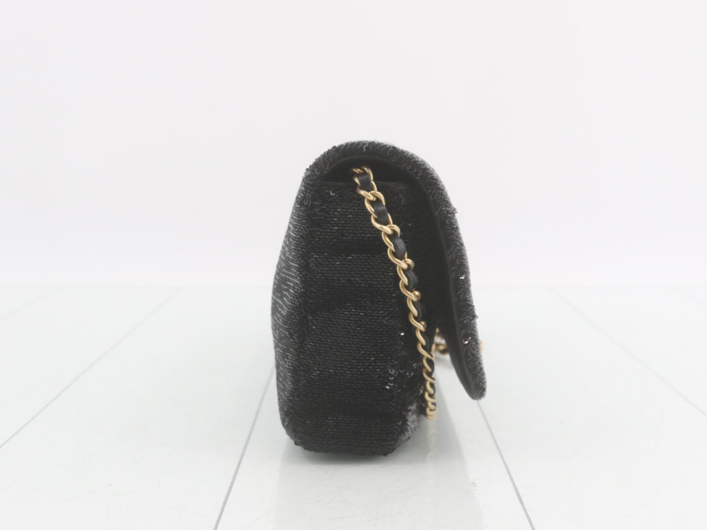 Sequin shoulder bag — view 4
