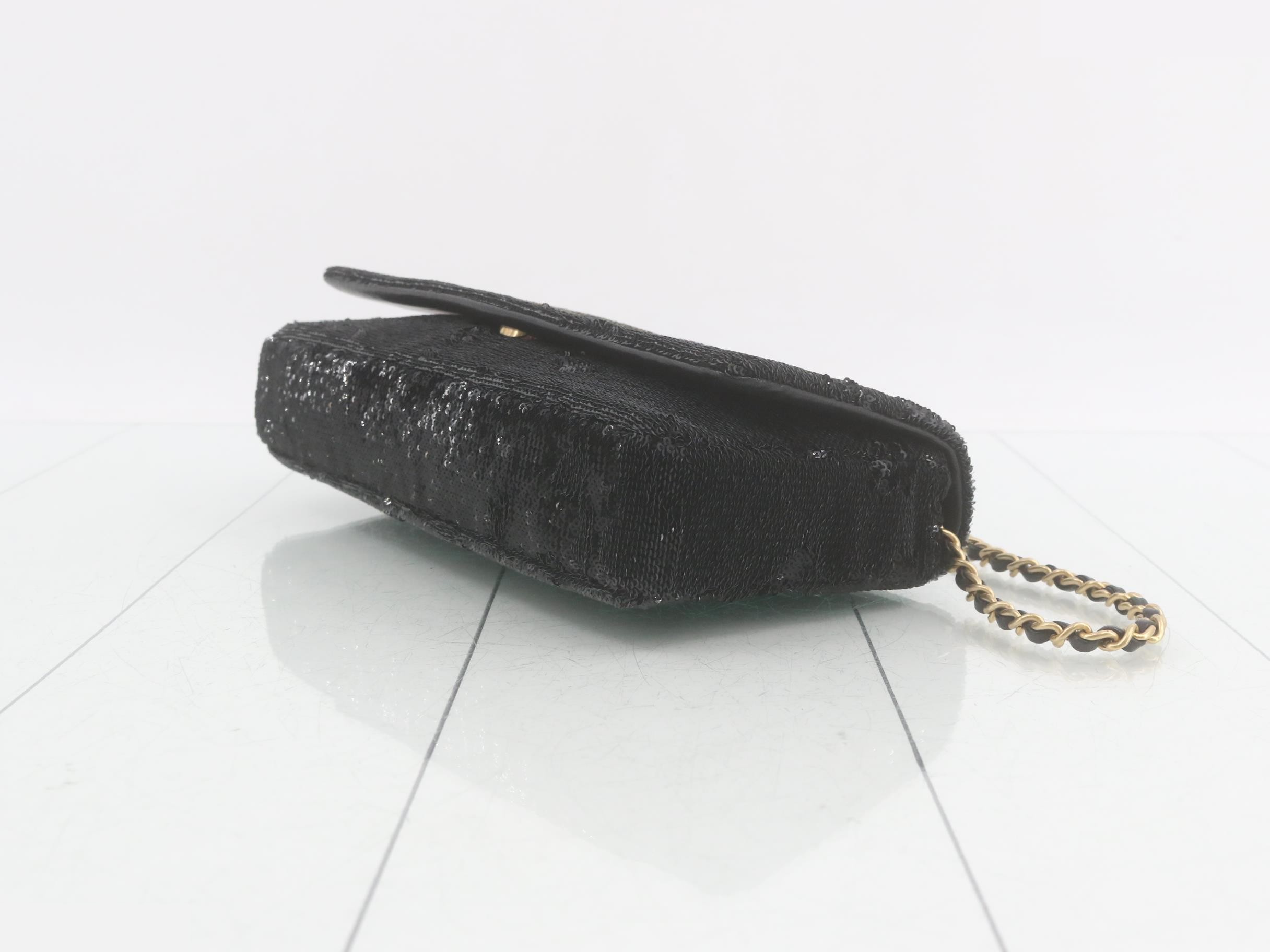 Sequin shoulder bag — view 6