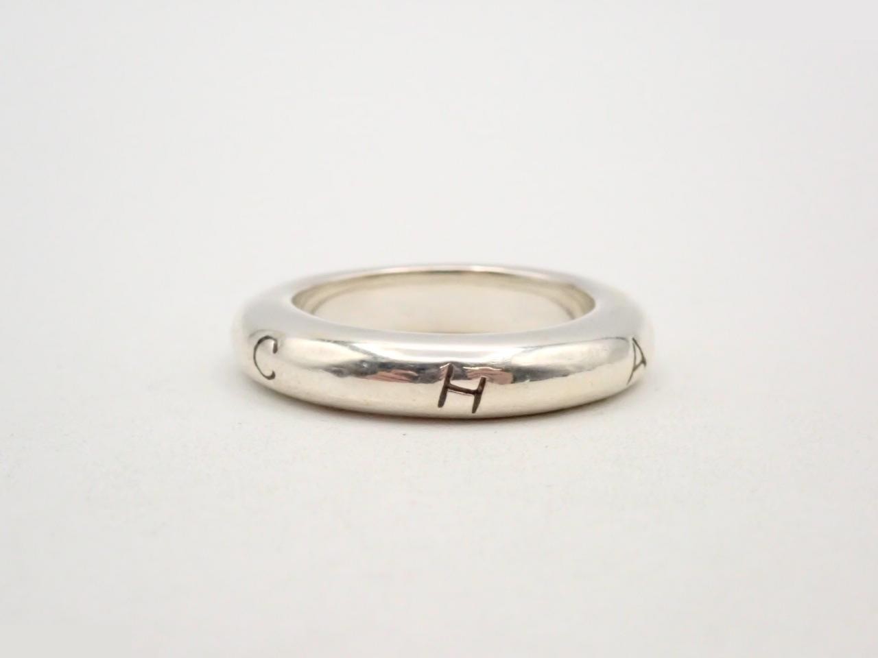 logo silver 925/8.9g ring, size 13.
