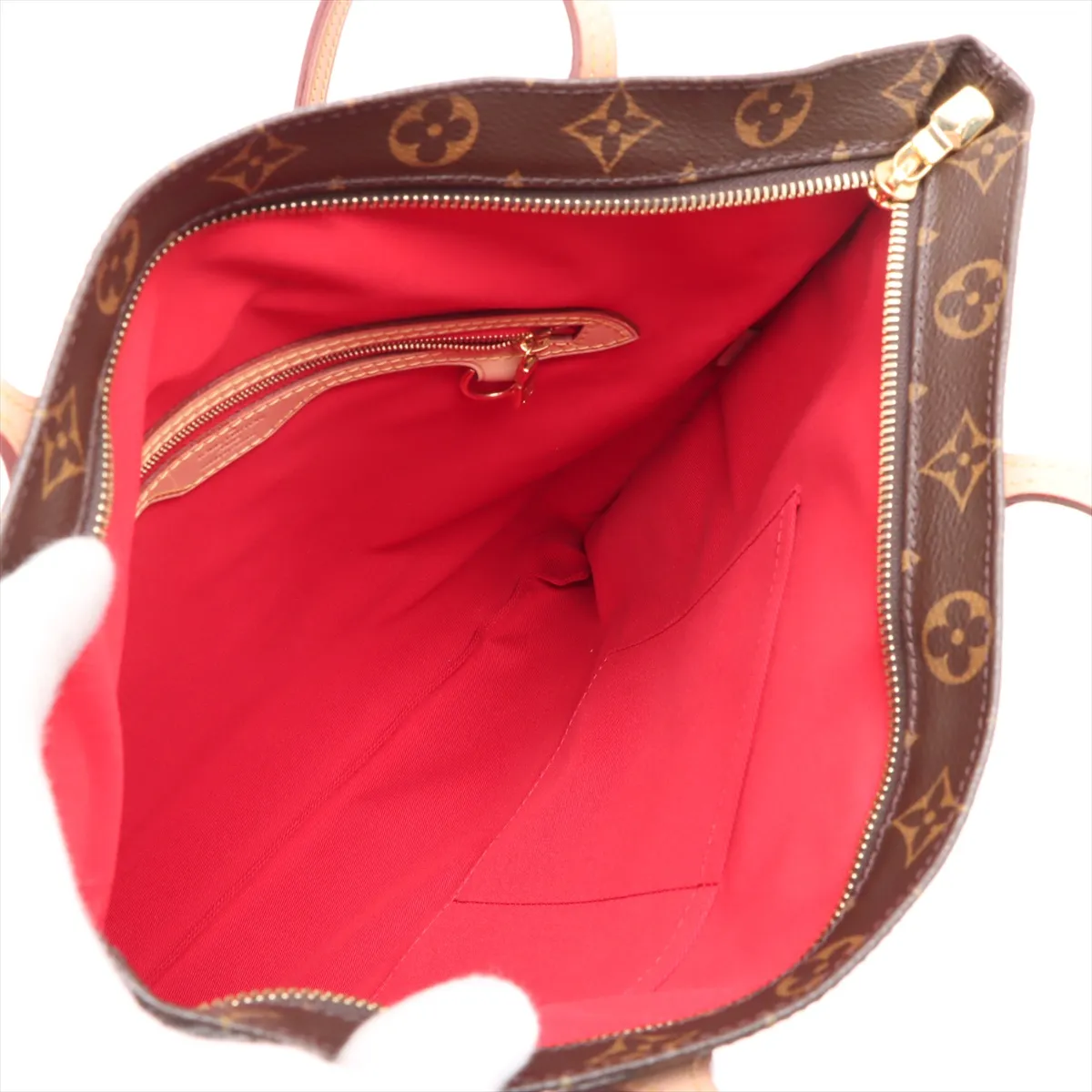 Monogram Carry It M45199 FL5109 Brown RFID reaction available — view 7