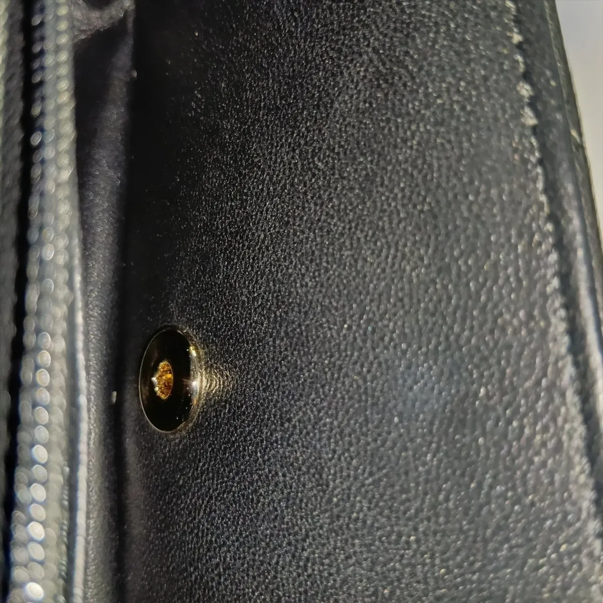 [Individually packaged] Chanel Mini Matelassé 20 Lambskin Single Flap Single Chain Bag, Black with Gold Hardware, 31250601, Serial Number 31-A69900 — view 13