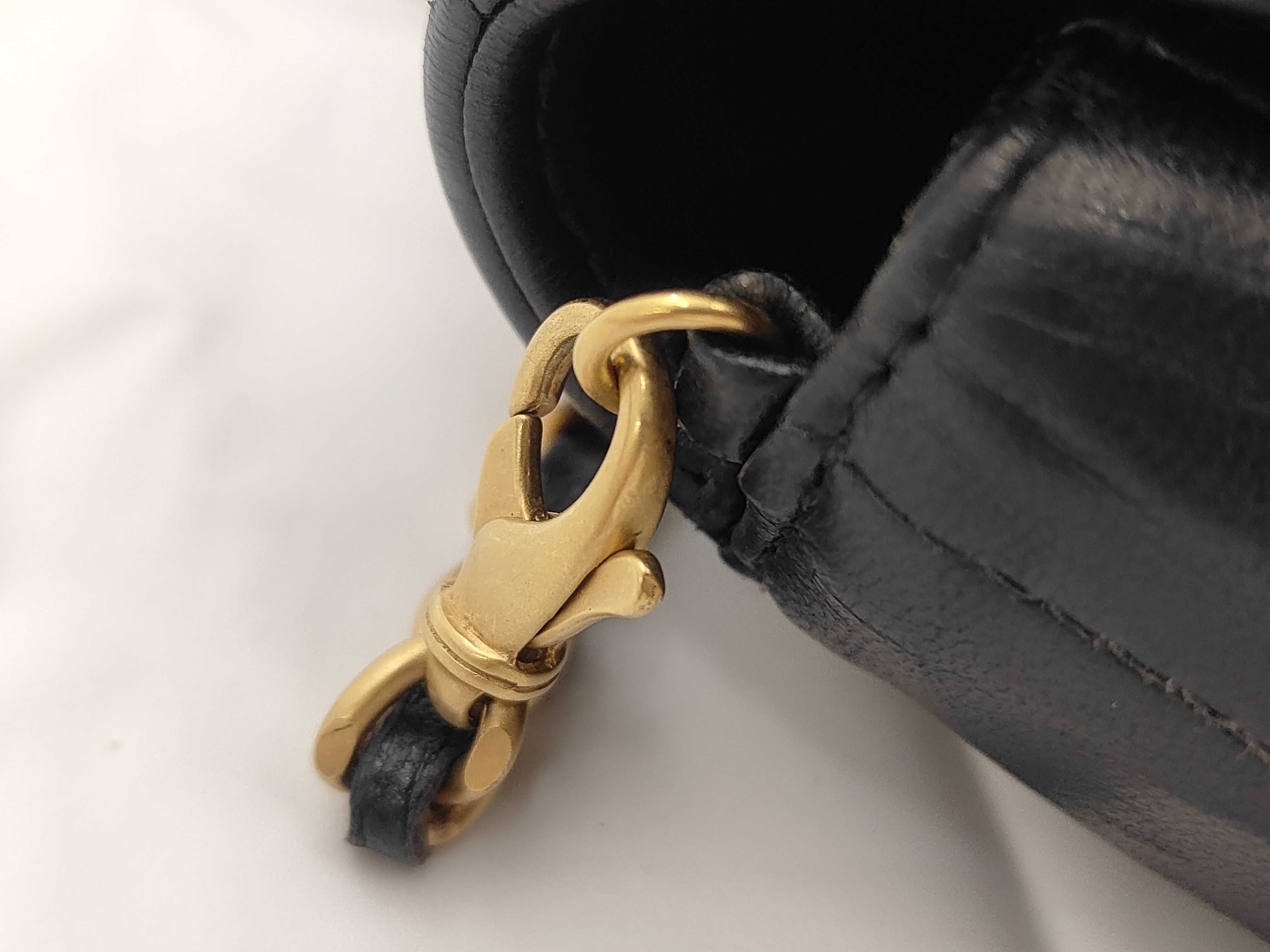 Chocolate Bar East West Calf Black GP Shoulder Bag — view 5