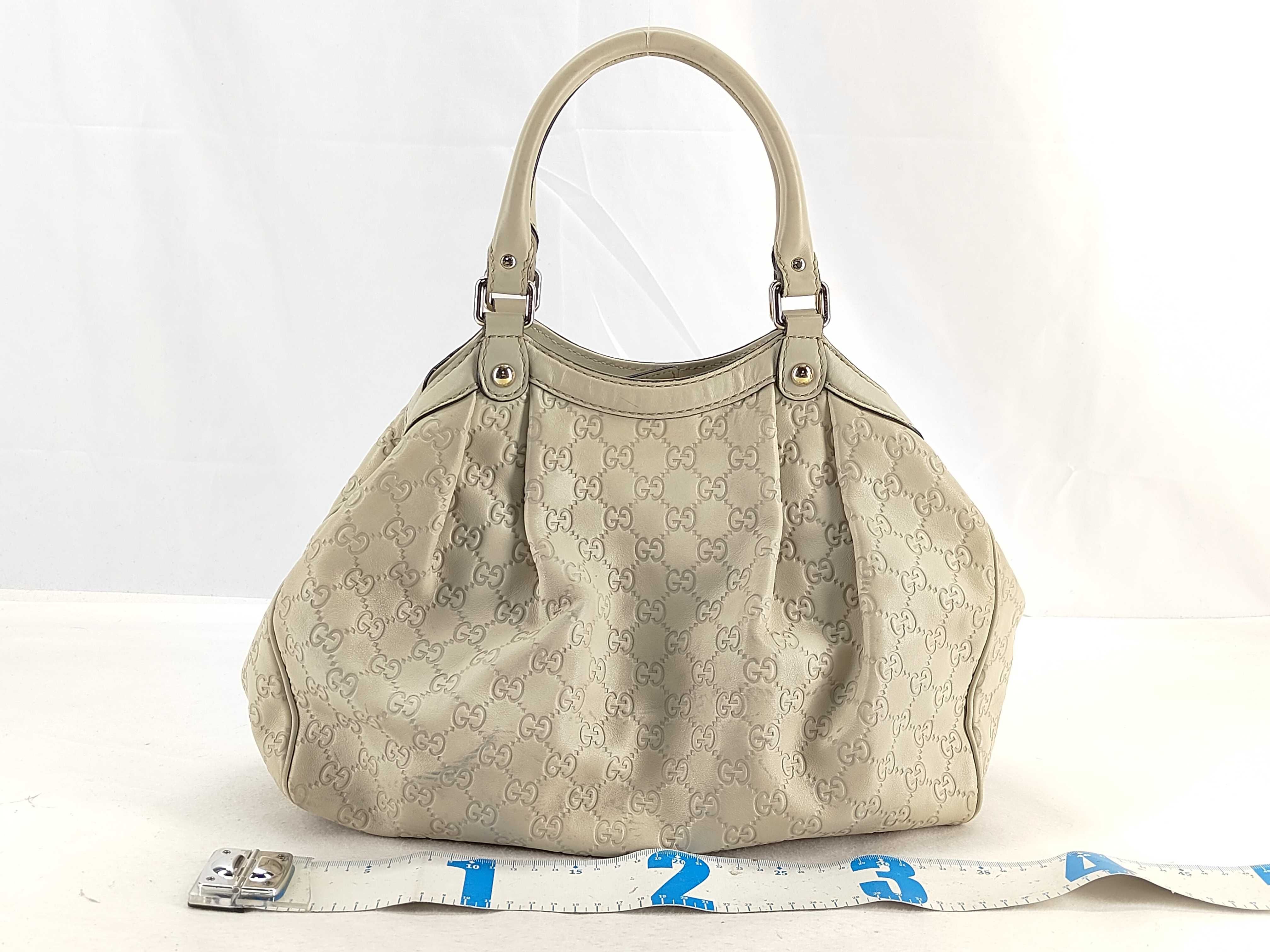 White Leather Pumpkin Shoulder Bag (Handbag) — view 2
