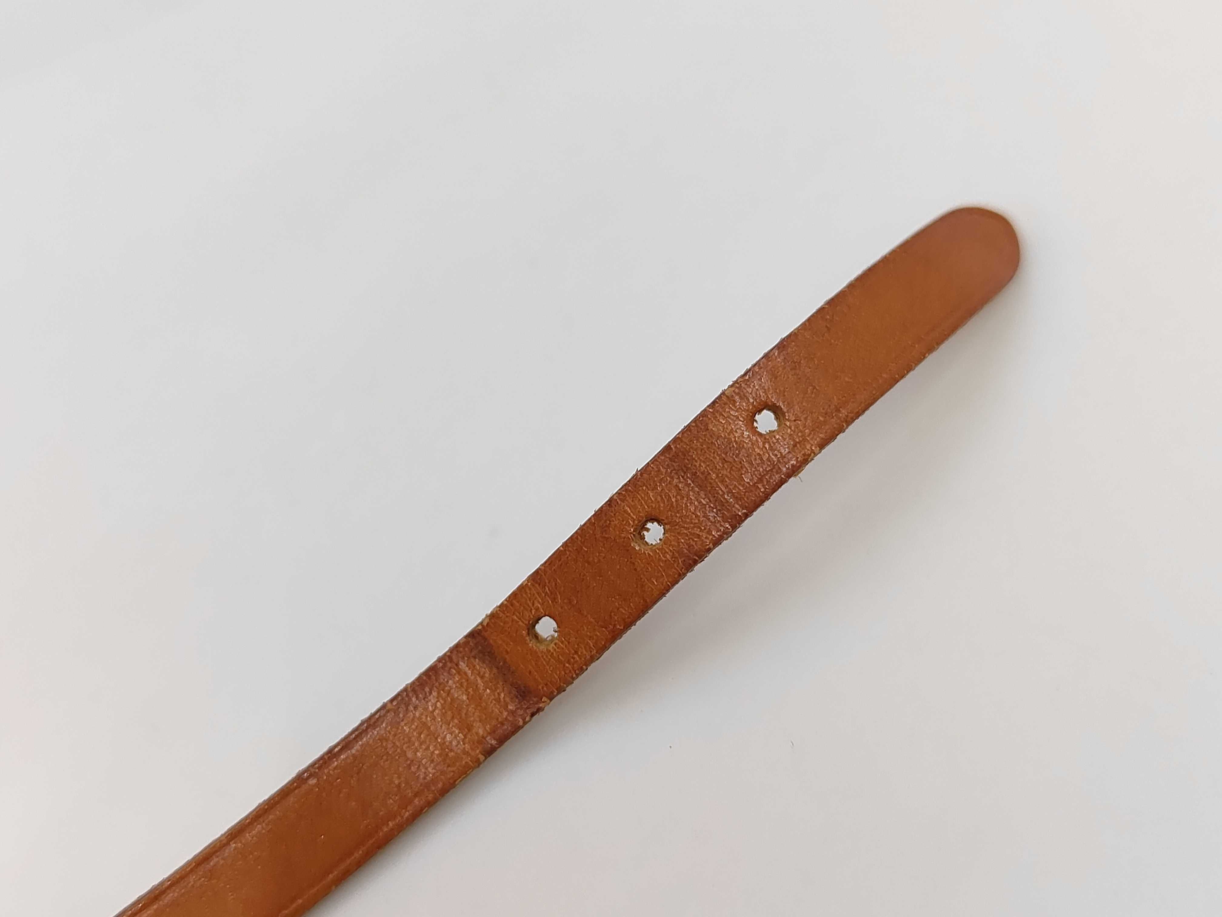 Api Leather Bracelet, Brown, Wrist Circumference Approx. 17.5cm, Bracelet/Bangle — view 4