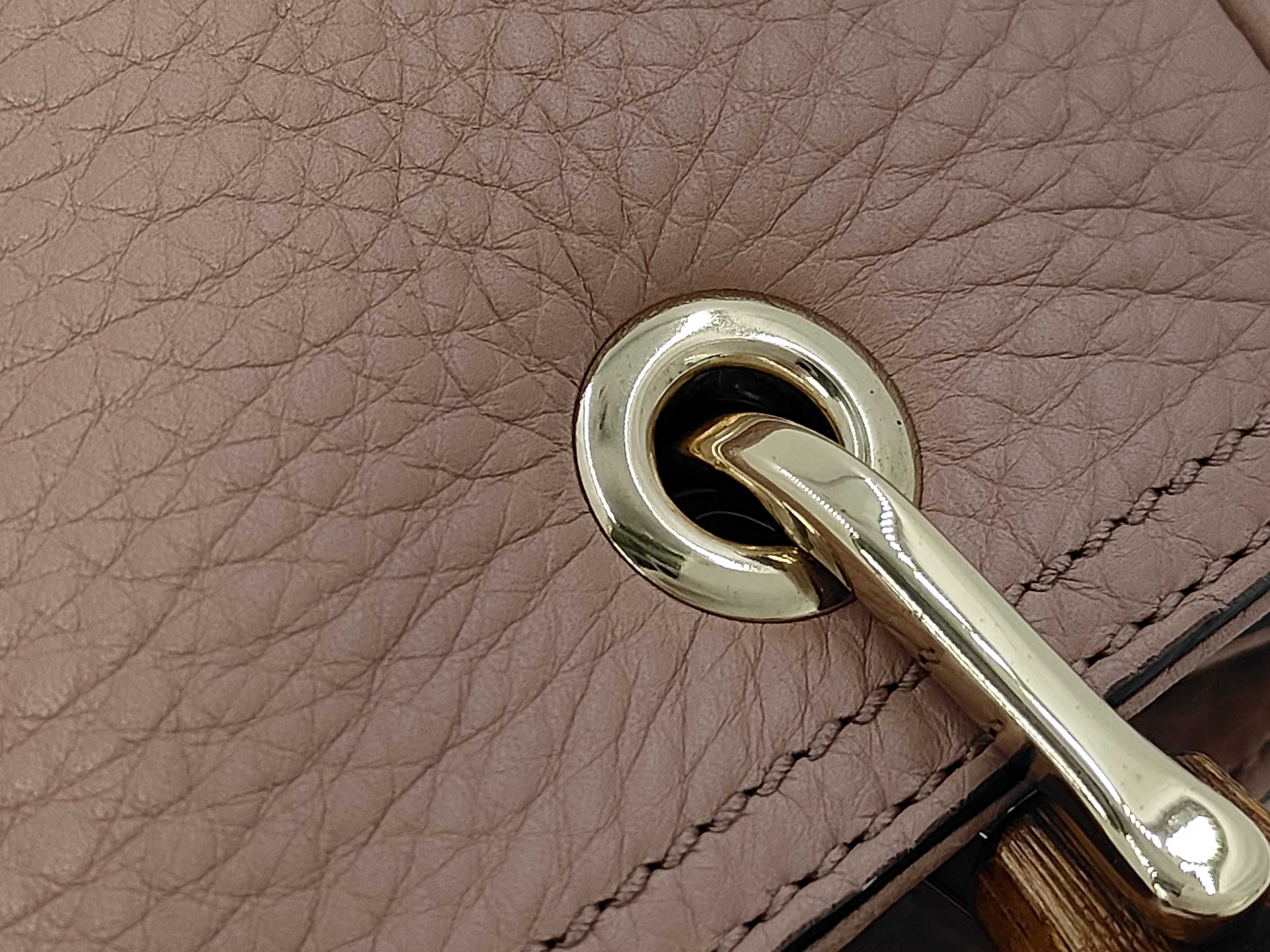 Gucci 2-way Bamboo 336032 Leather Handbag — view 7
