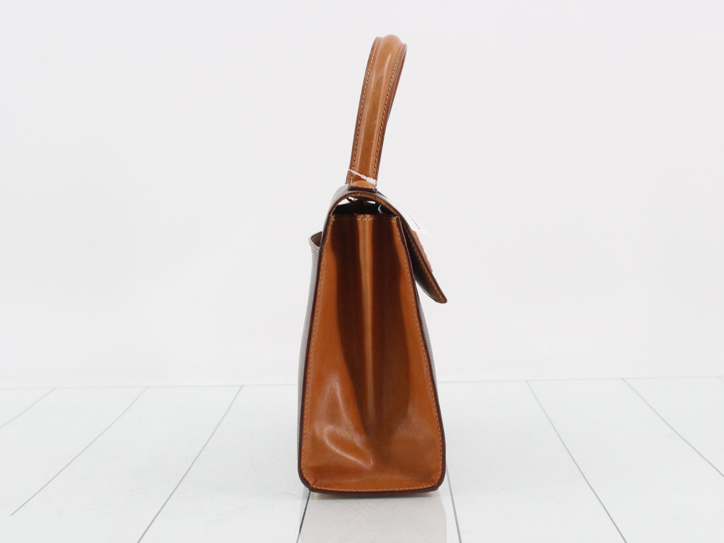 Macadam 2-Way Handbag, PVC x Leather, Brown — view 4