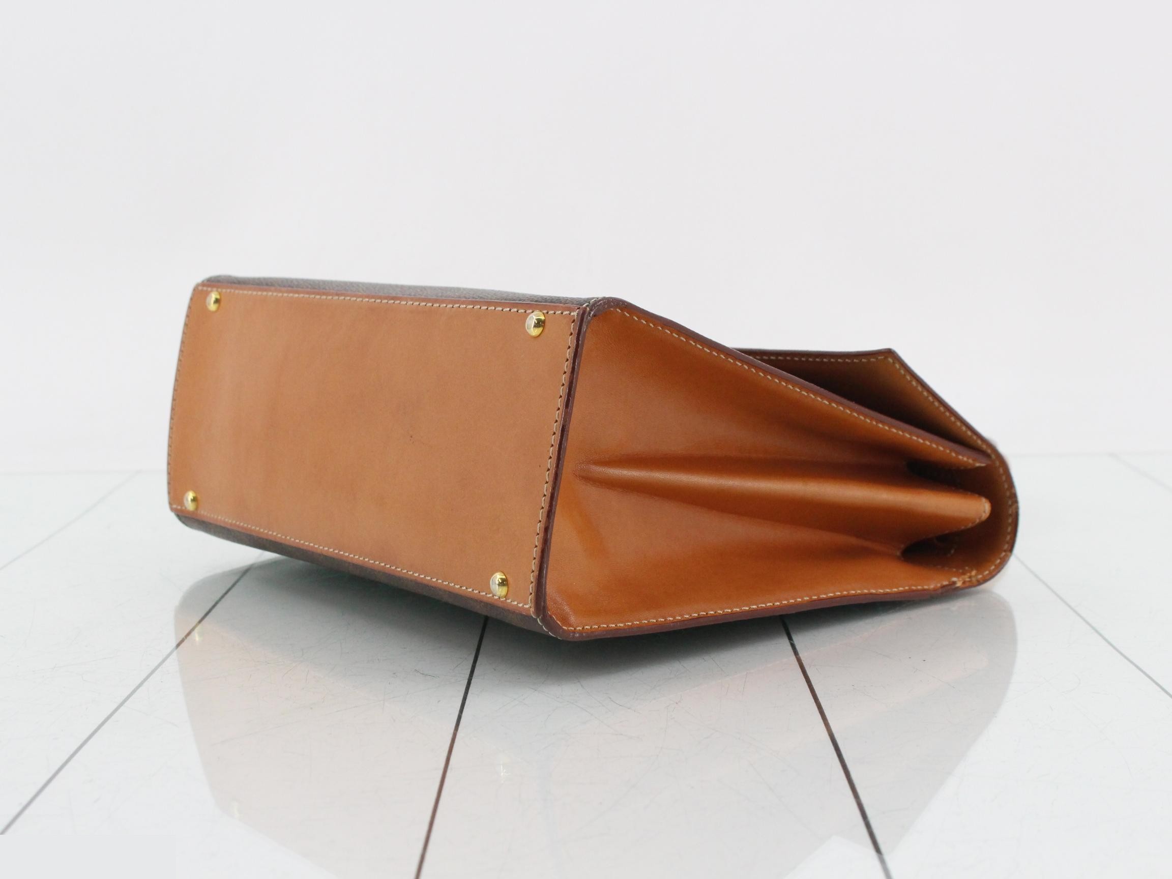 Macadam 2-Way Handbag, PVC x Leather, Brown — view 6